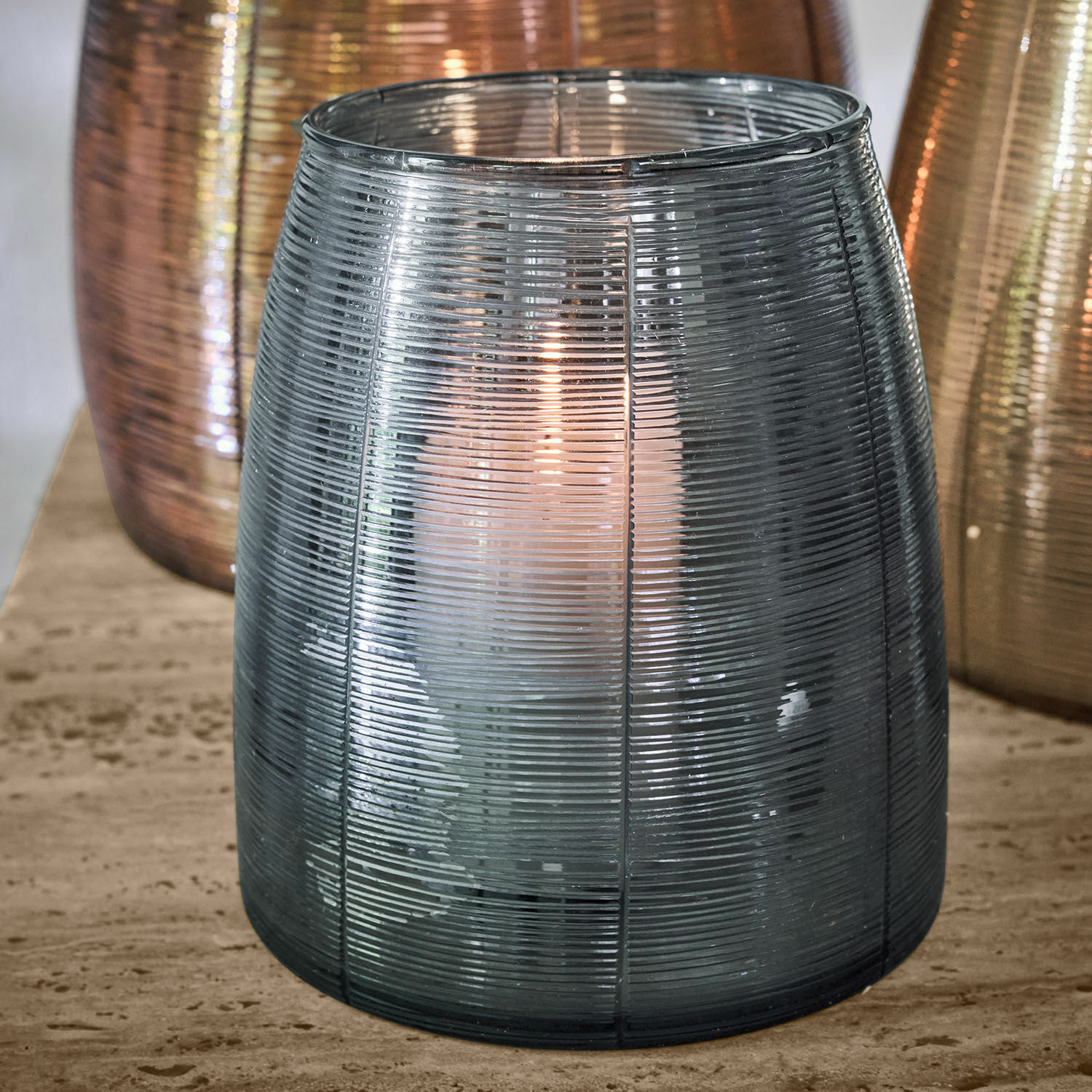 Windlicht set van 3 Uvenar