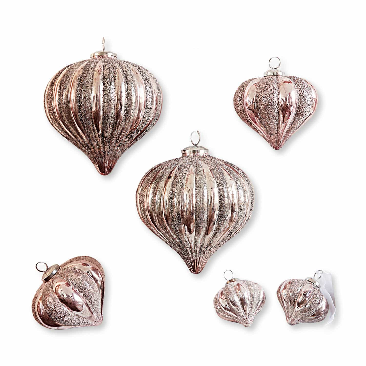 Kerstversiering set van 6 Bornesse