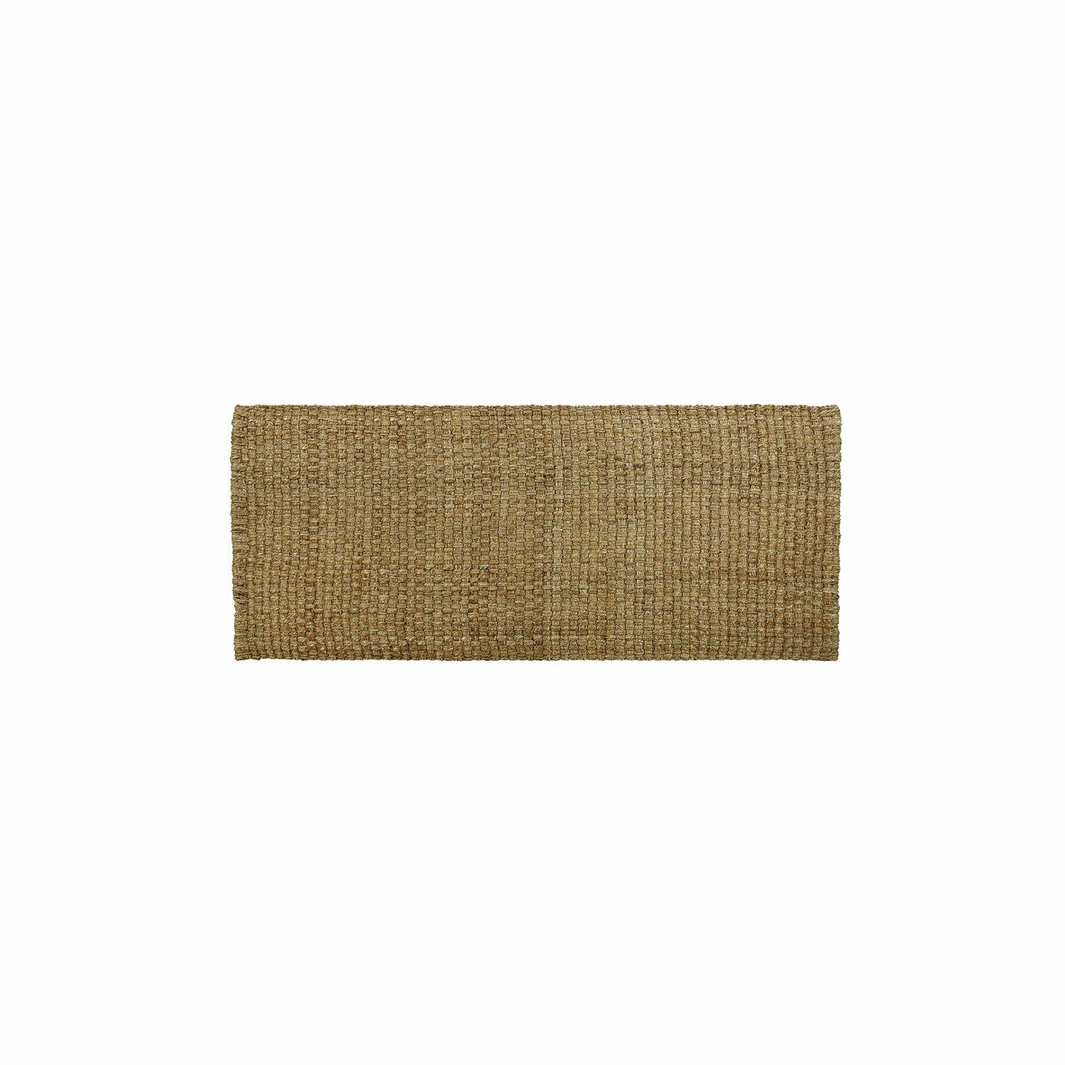 Vloerkleed Daoukro Rechthoekig vloerkleed van natuurlijke jute in beige, geschikt voor binnen en terras
