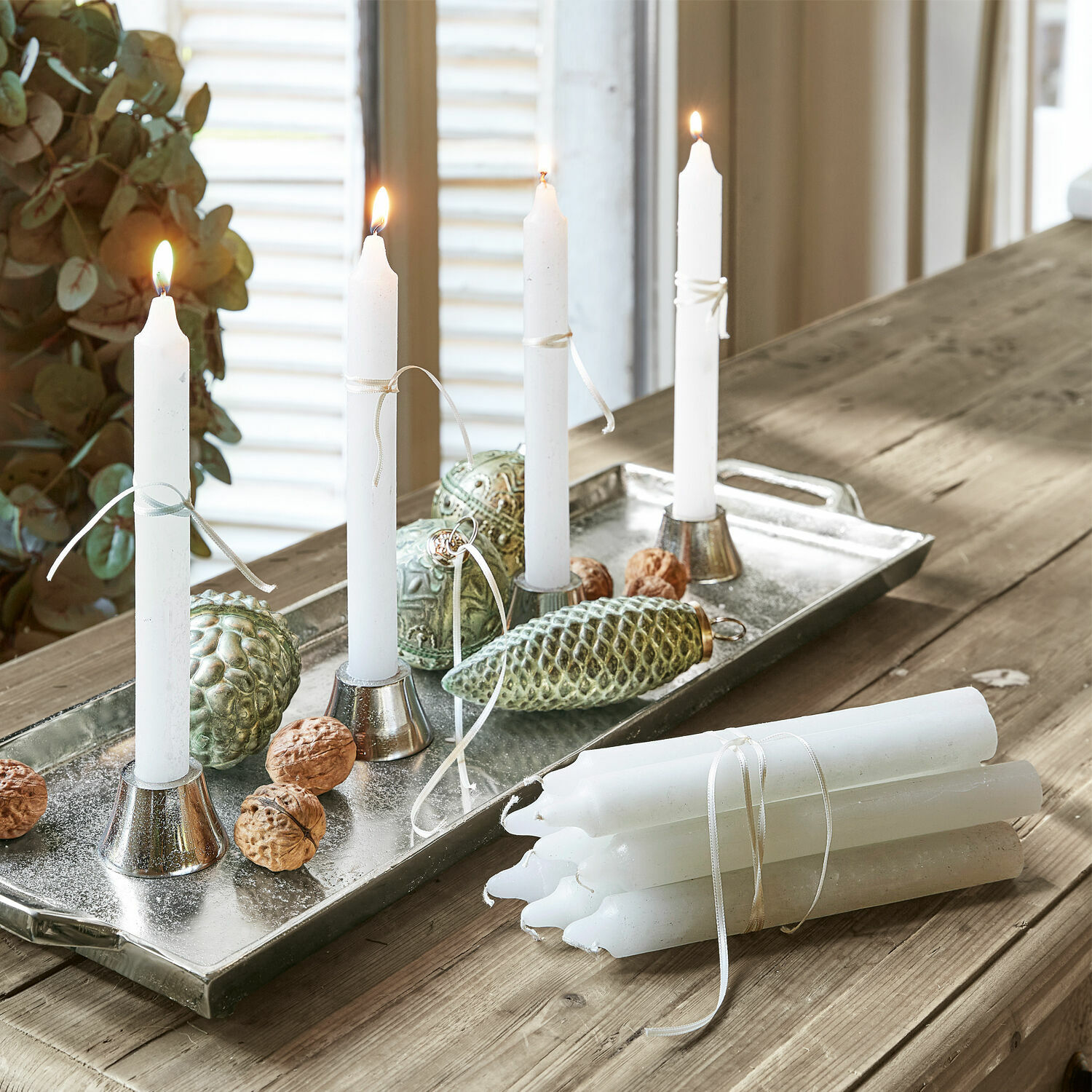 Kaars set van 12 Bauceau