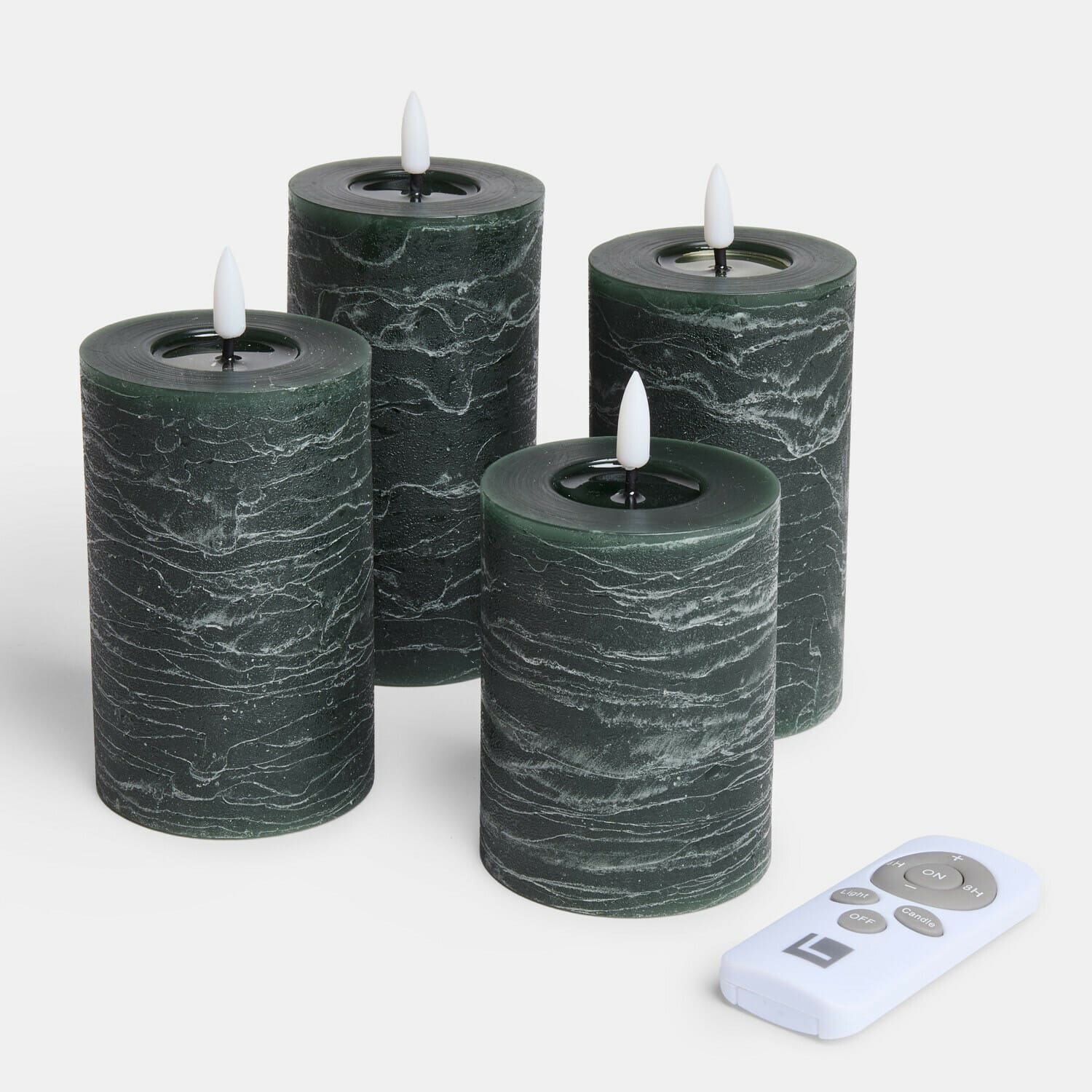 Ledstompkaars set van 4 Ljusvik Ledstompkaars set van 4 Ljusvik