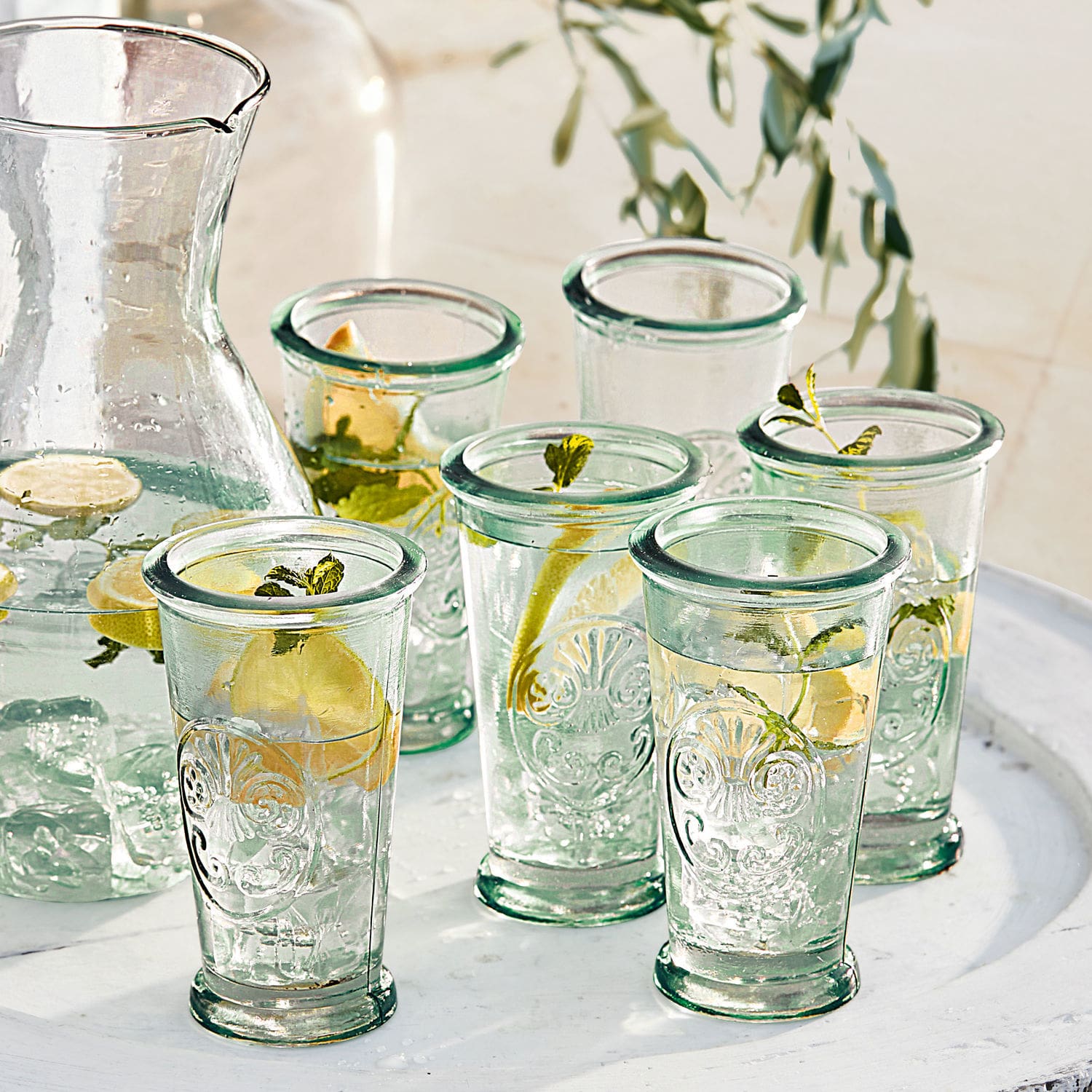 Glas set van 6 Giordano