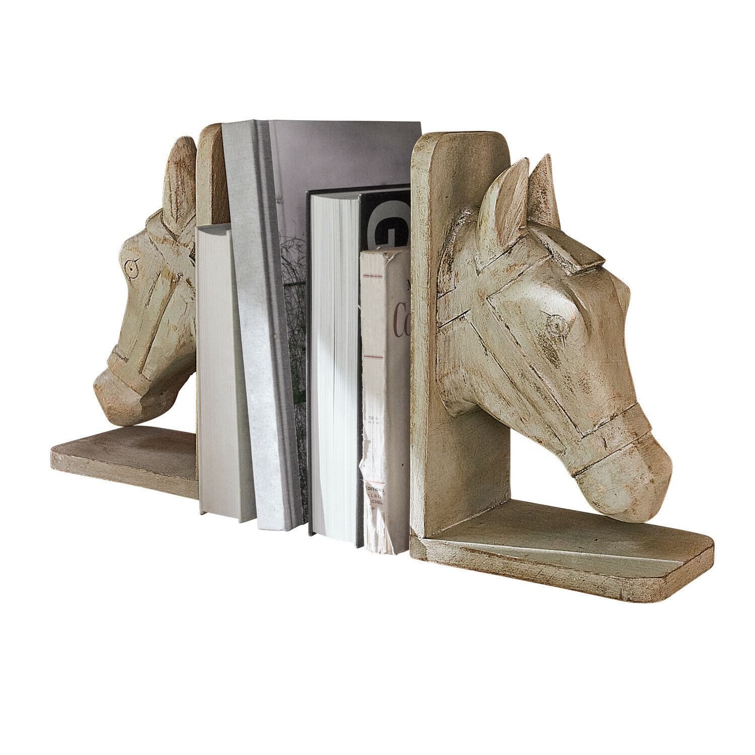 Boekensteun set van 2 Caravena