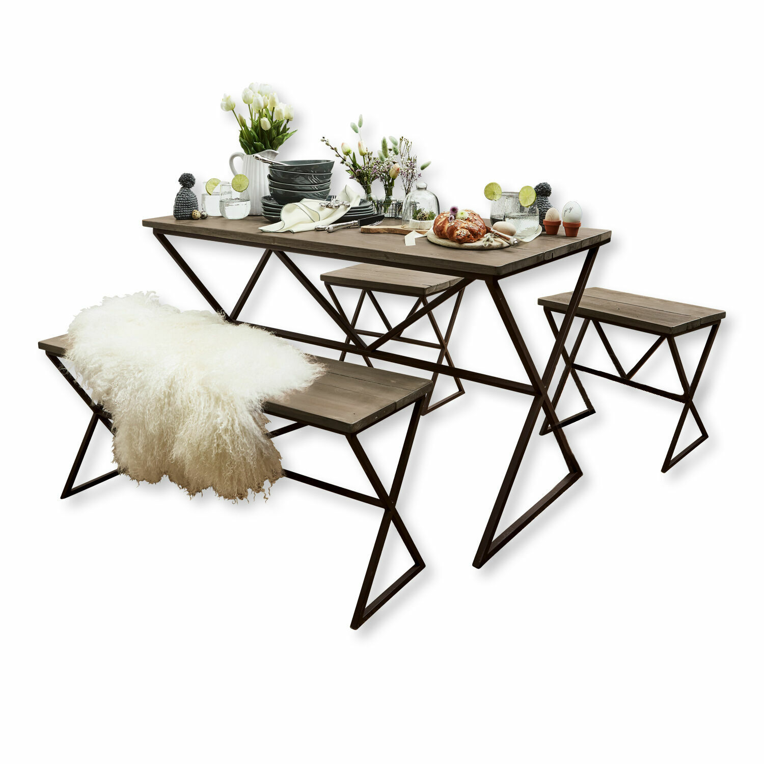 Meubel set van 4 Alamoni