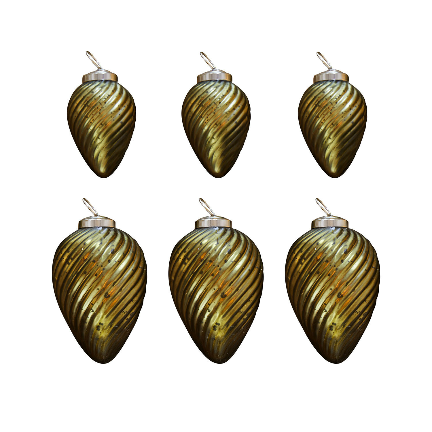 Kerstversiering set van 6 Salema