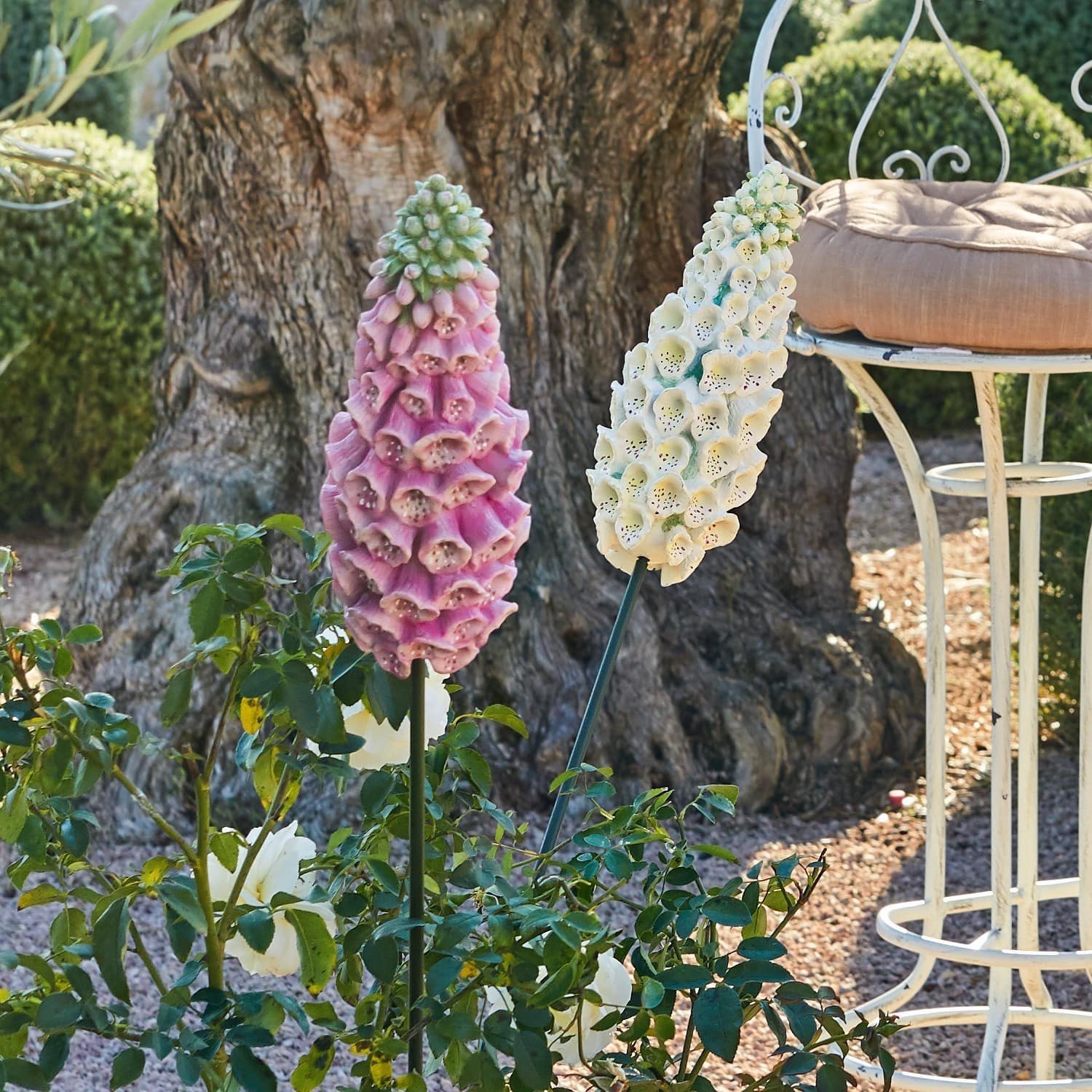 Kunstbloem set van 2 Lilacs