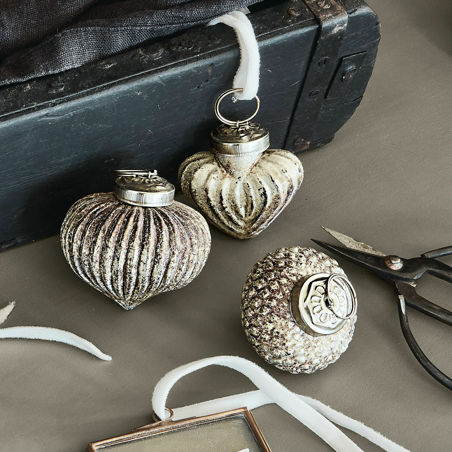Kerstversiering set van 6 Ménoire