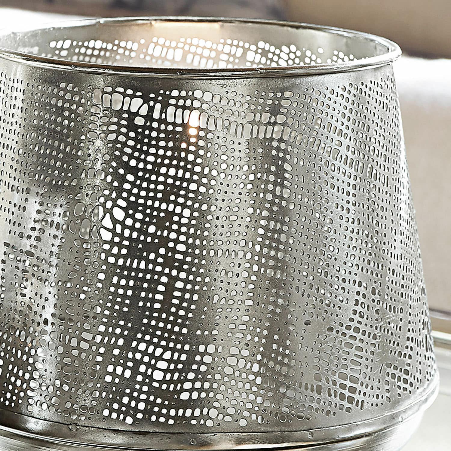 Windlicht set van 2 Keegan