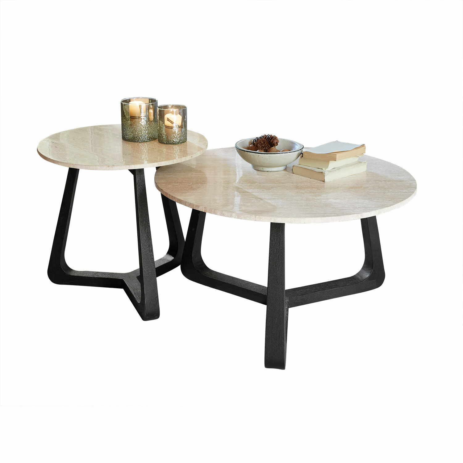 Salontafel set van 2 Tressane