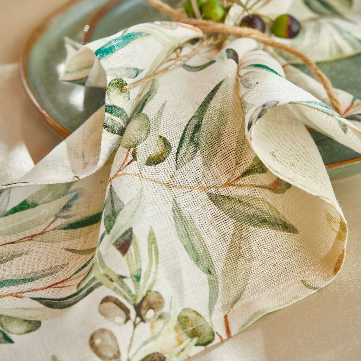 Servet set van 4 Nolaria