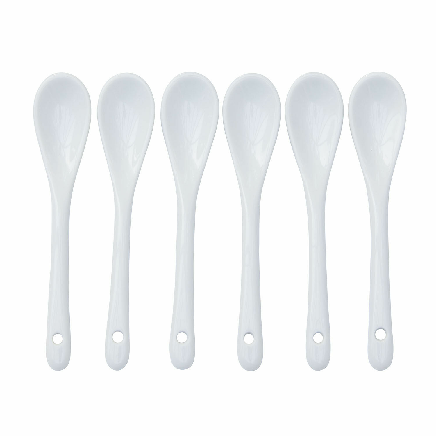 Eierlepeltje set van 6 Pivoler