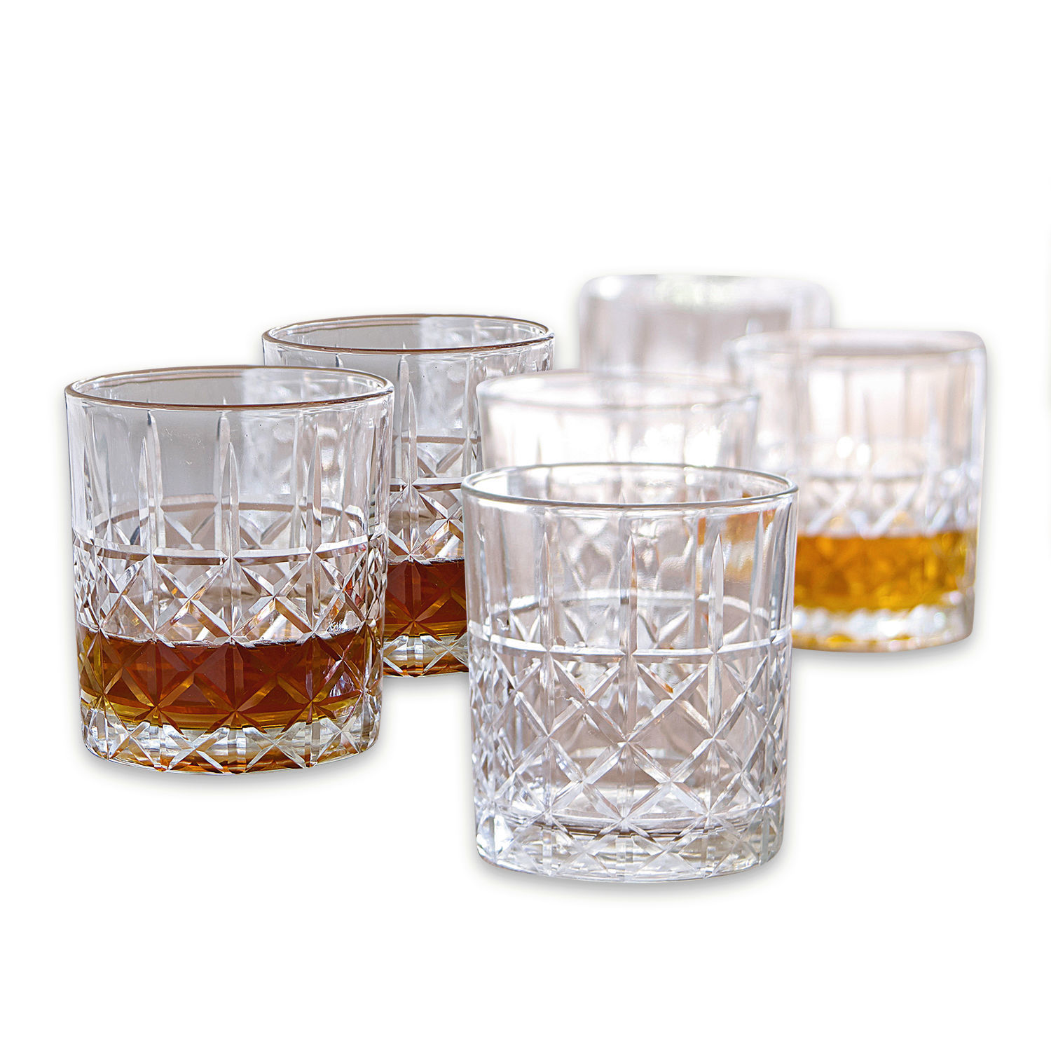Whiskeyglas set van 6 Ramon