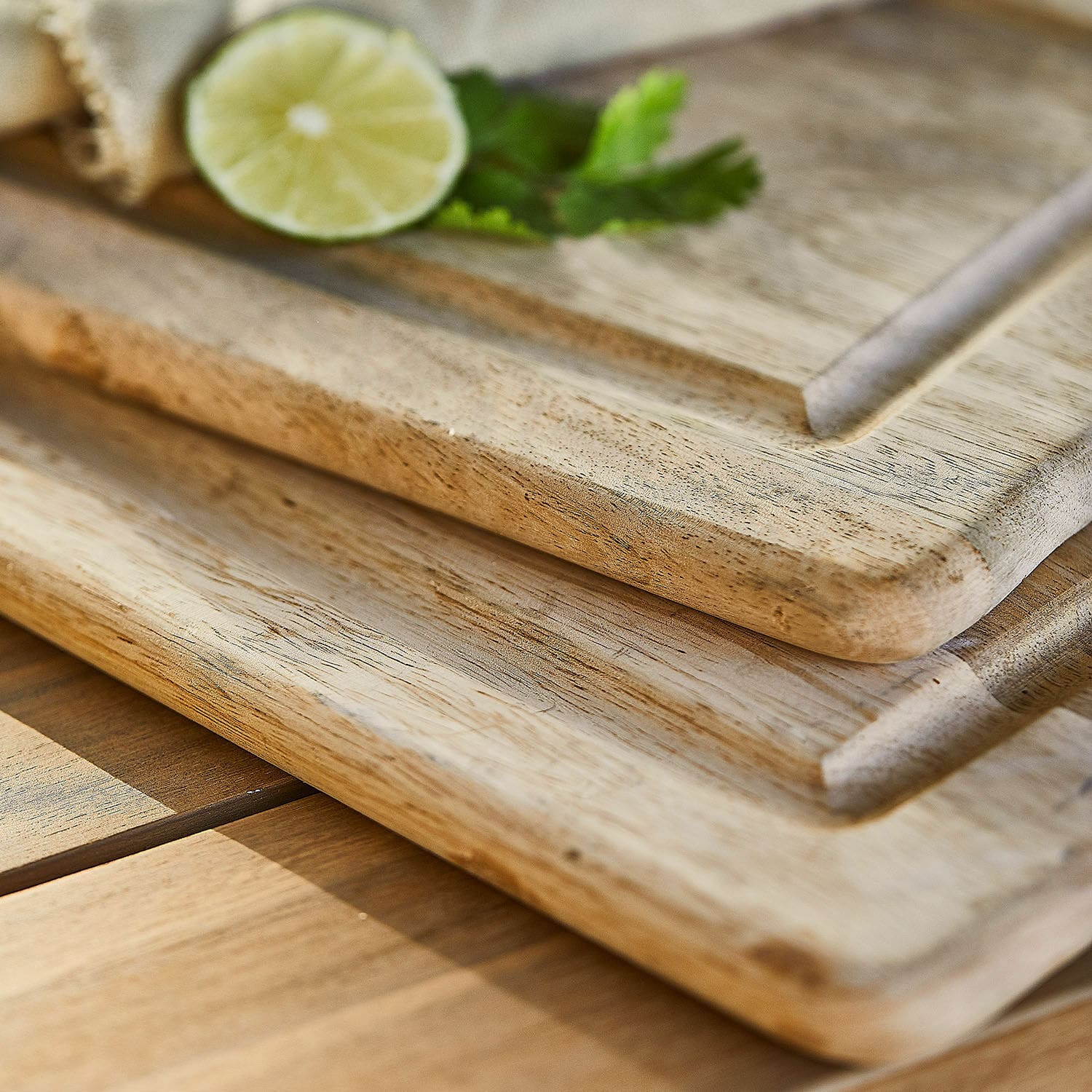 Snijplank set van 2 Lestino
