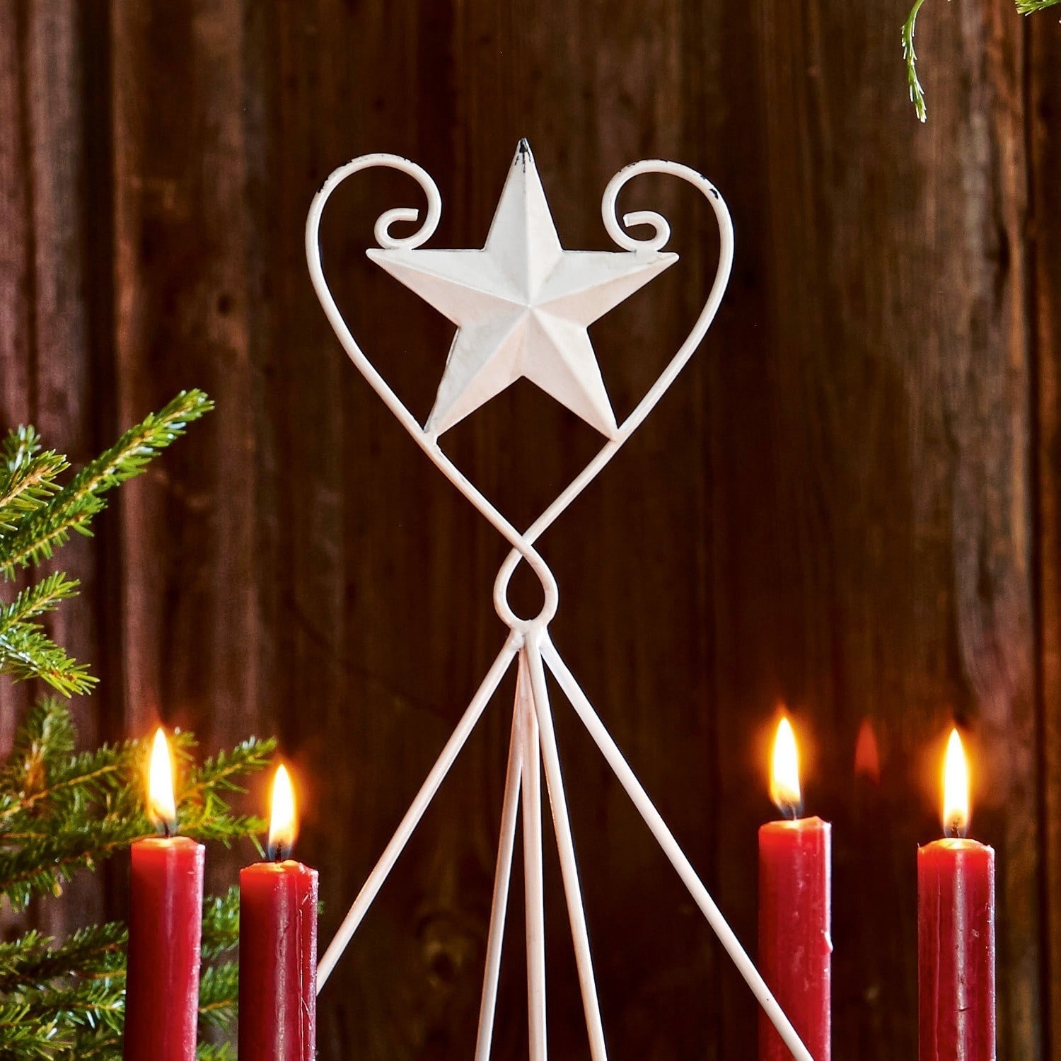 Adventskranshouder Kalvin