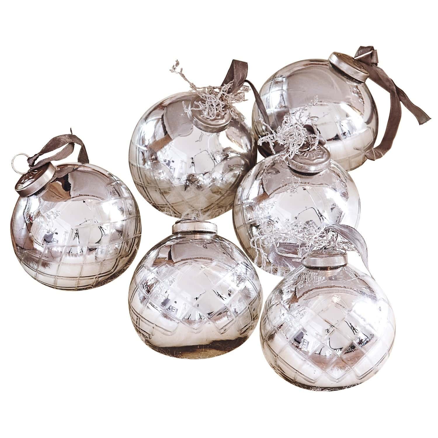 Kerstversiering set van 6 Gina