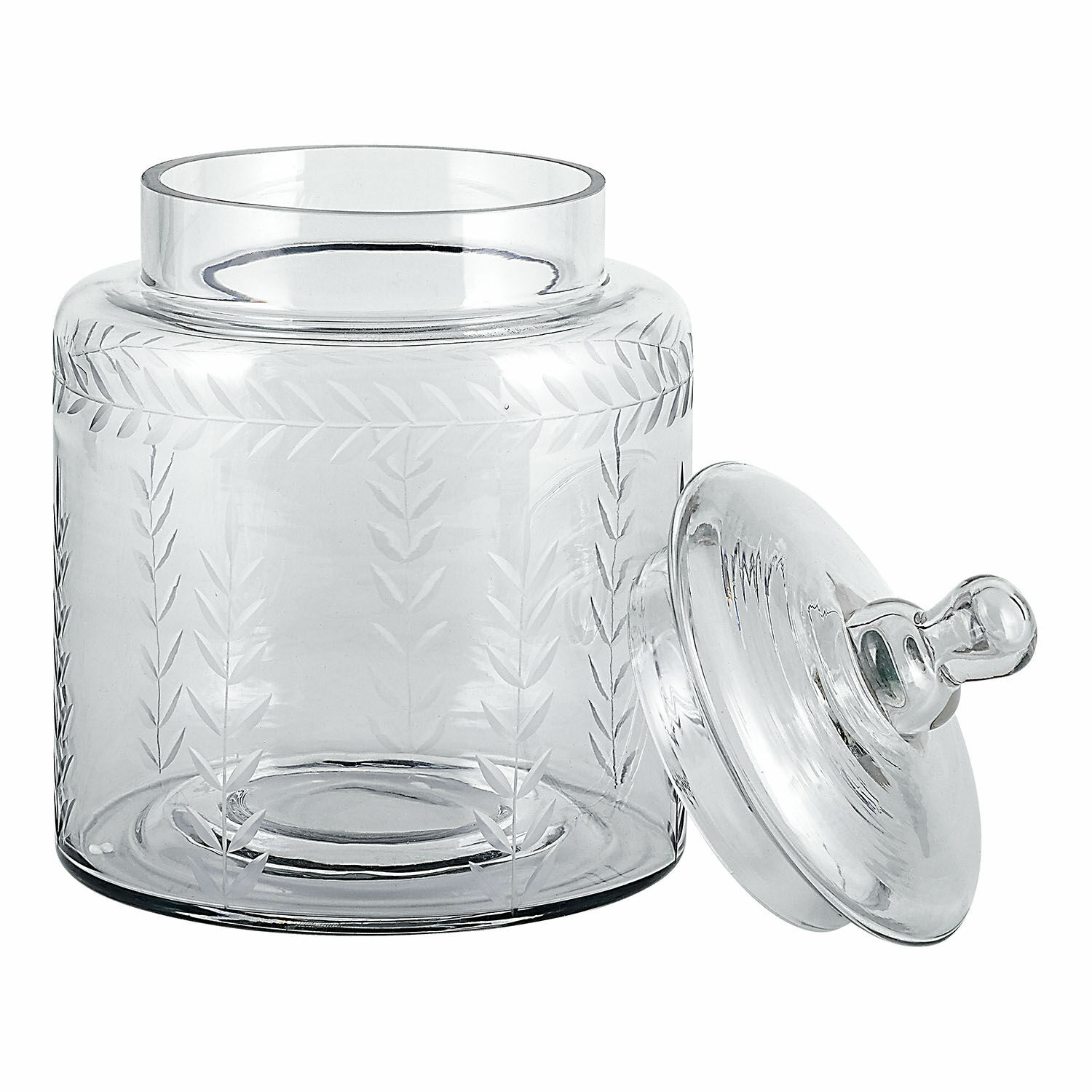 Glazen pot set van 2 Eldarin