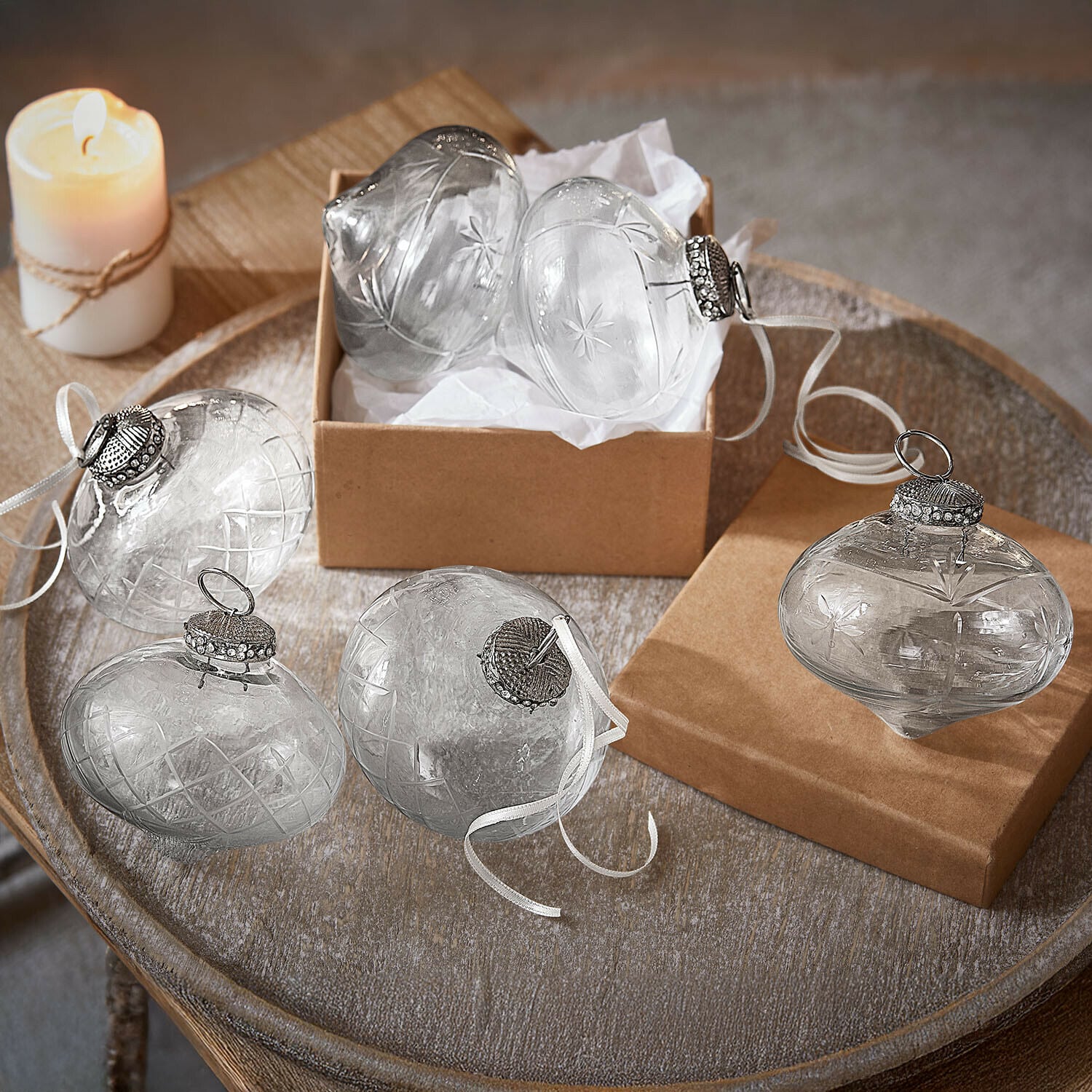 Kerstversiering set van 6 Cheshire