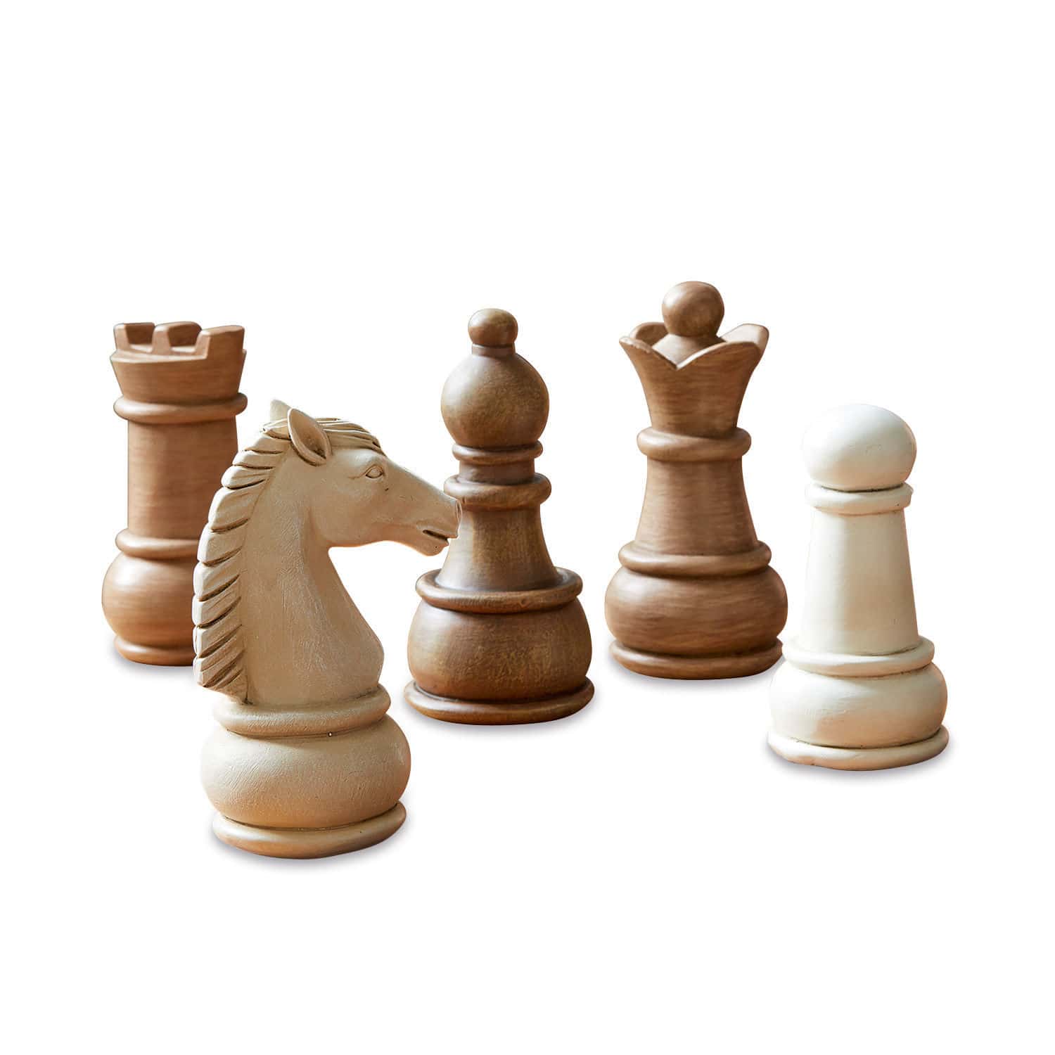 Schaakfiguur set van 5 Chess