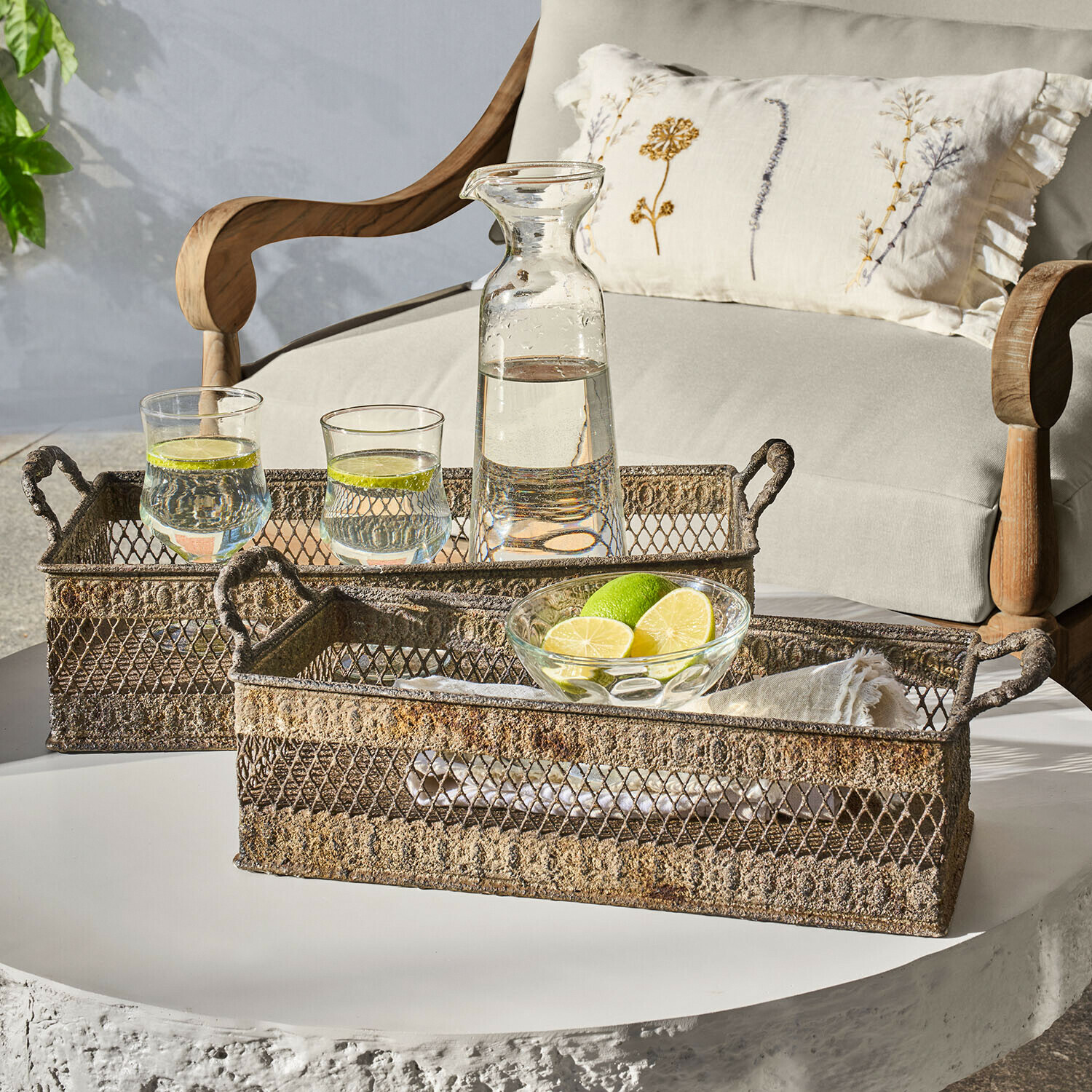 Dienblad set van 2 Brånholm