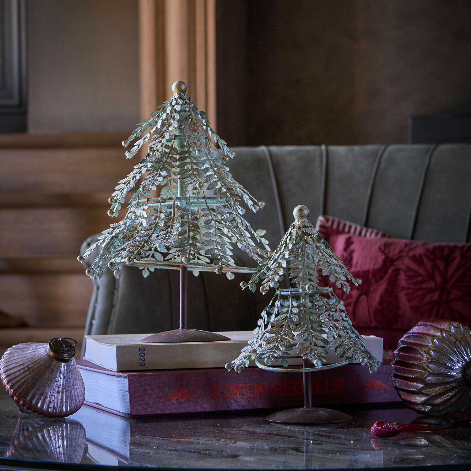 Decoratief boompje set van 2 Whitmore