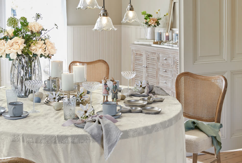 Stijlvol gedekt voor feestelijke paasdagen