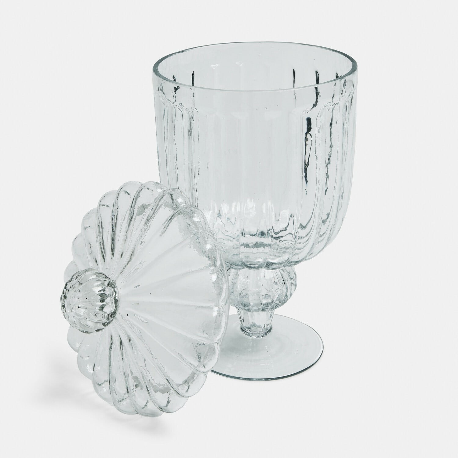 Glazen pot set van 2 Mélomiane