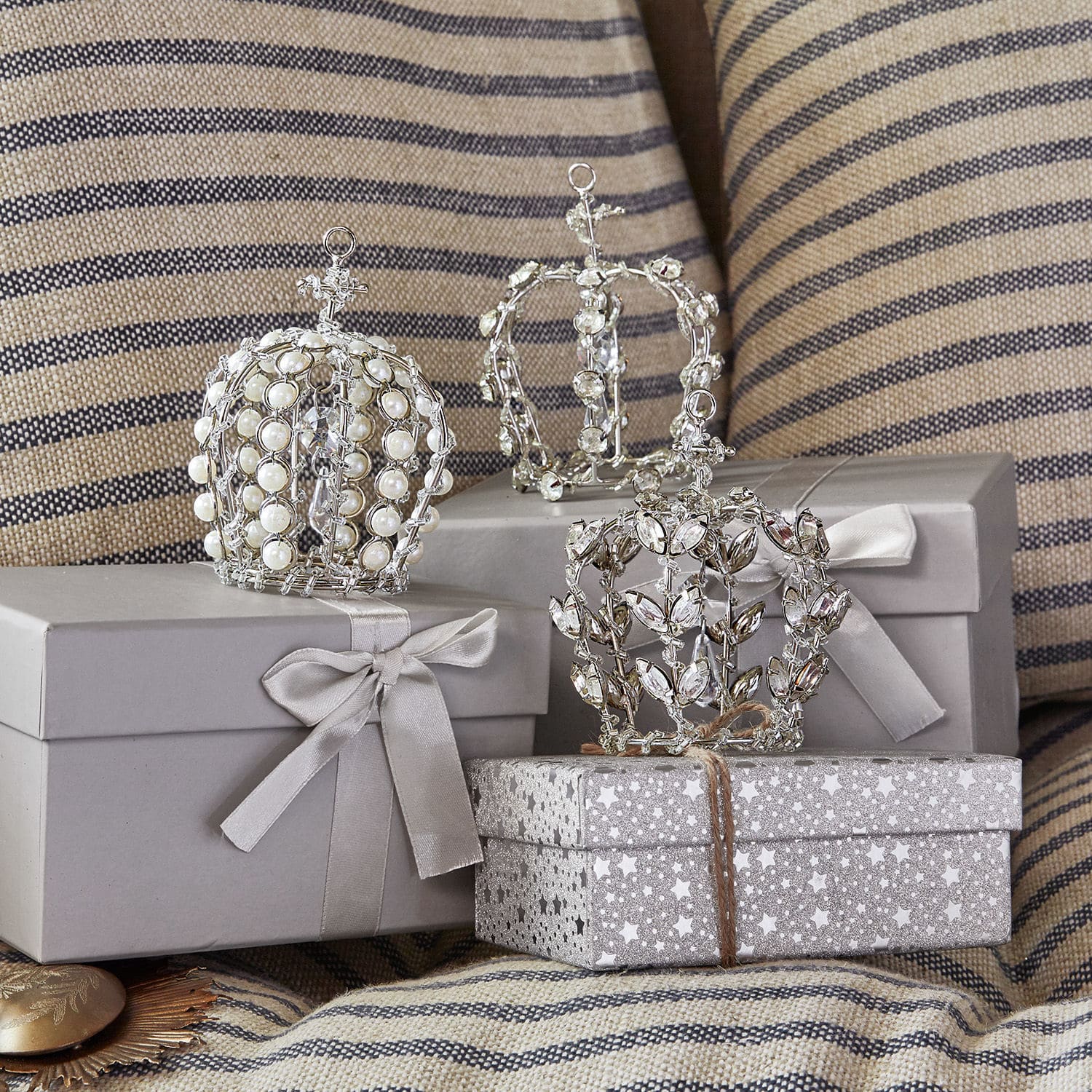 Kerstversiering, set van 3 Plailly