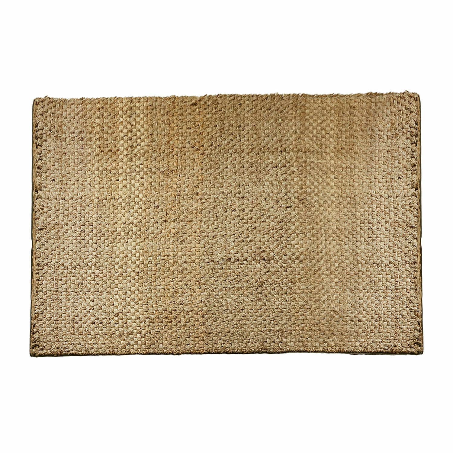 Vloerkleed Daoukro Rechthoekig vloerkleed van natuurlijke jute in beige, geschikt voor interieur en vloer