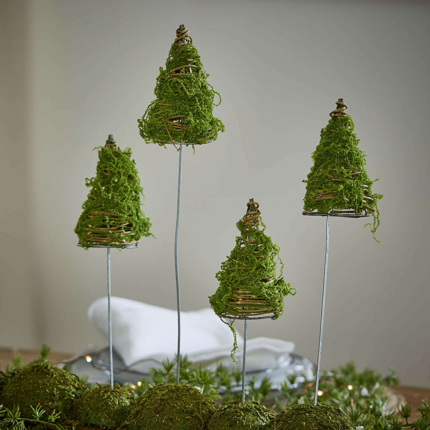 Decoratieve boom set van 4 Cassiola