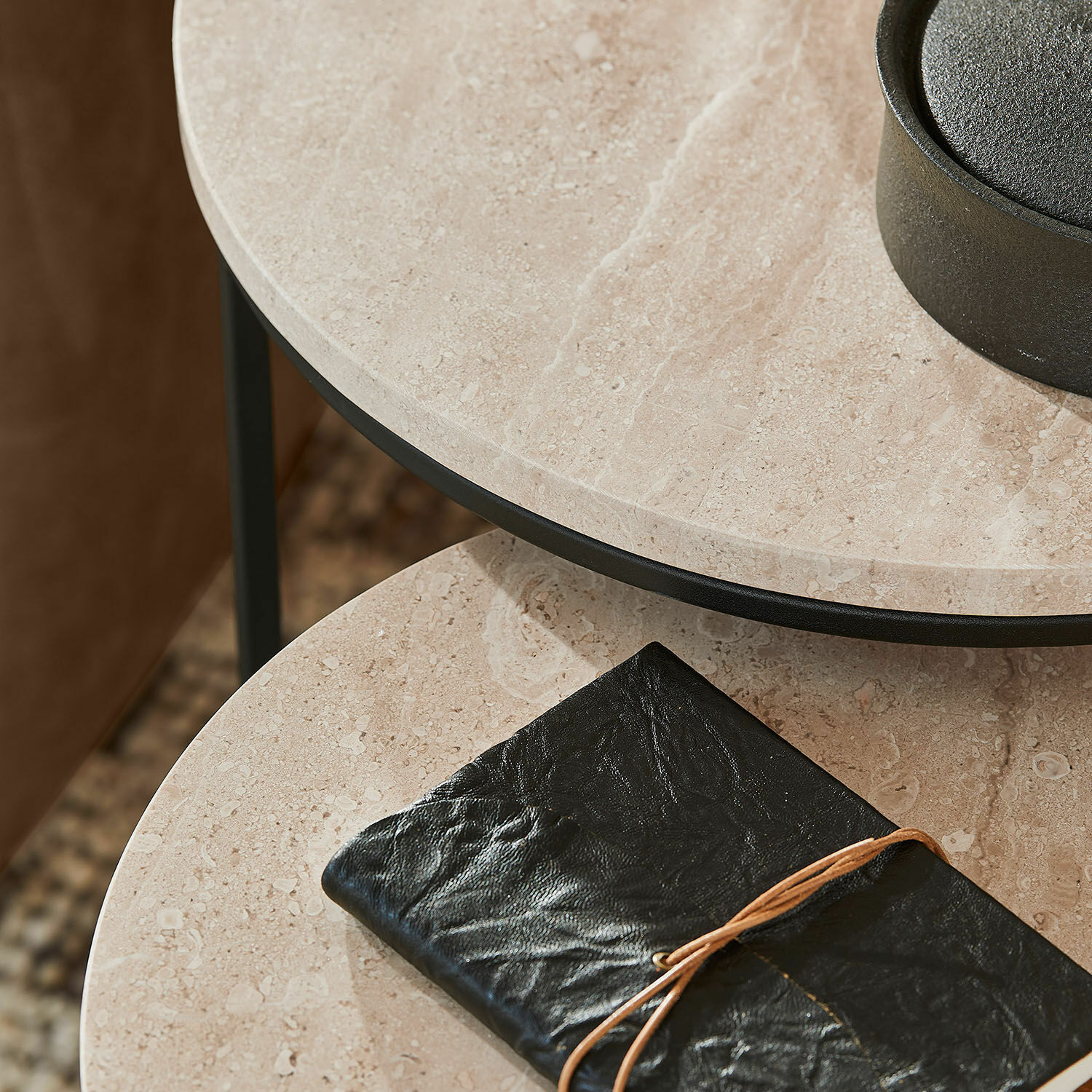 Bijzettafel set van 2 Émorieux