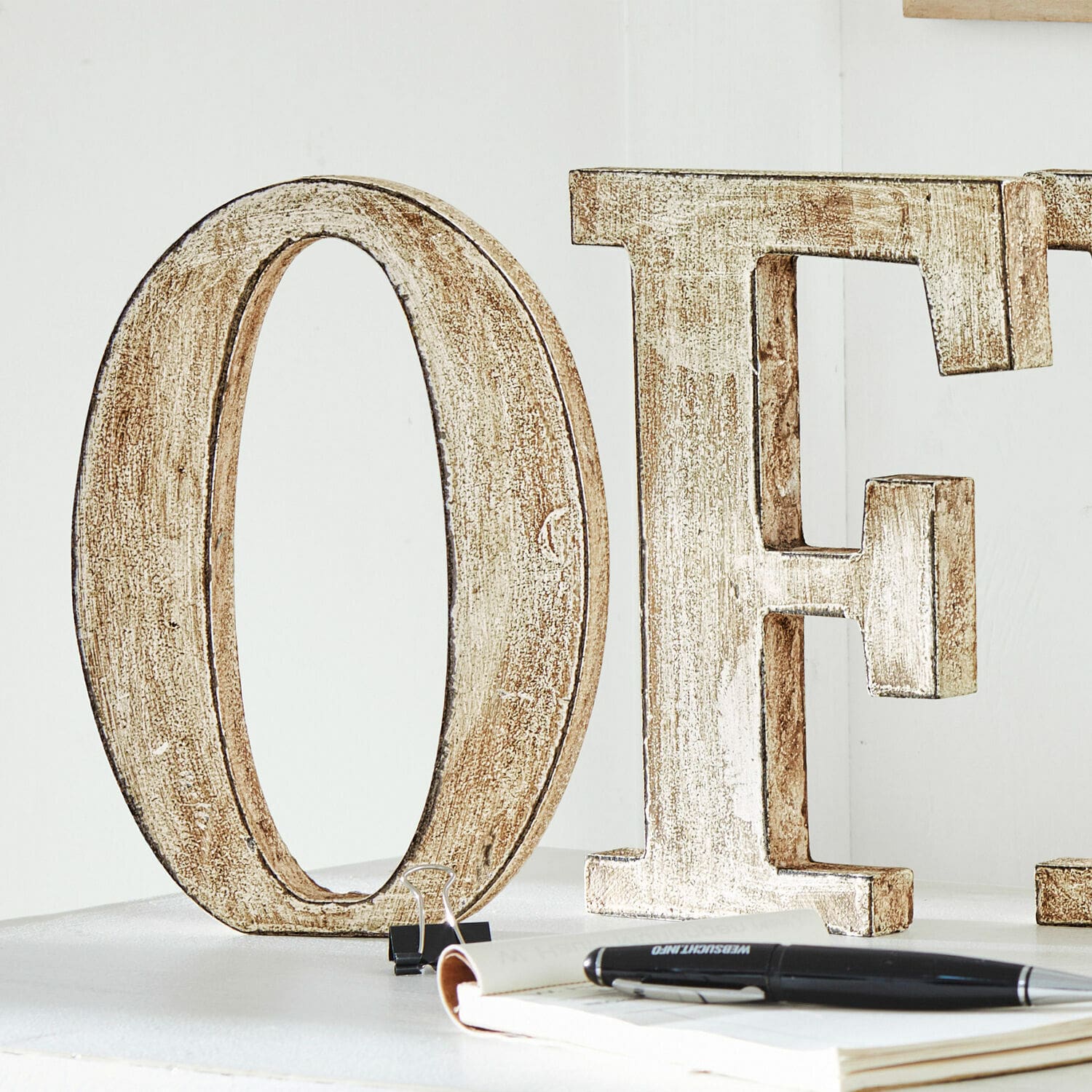 Decoratieve letters Office