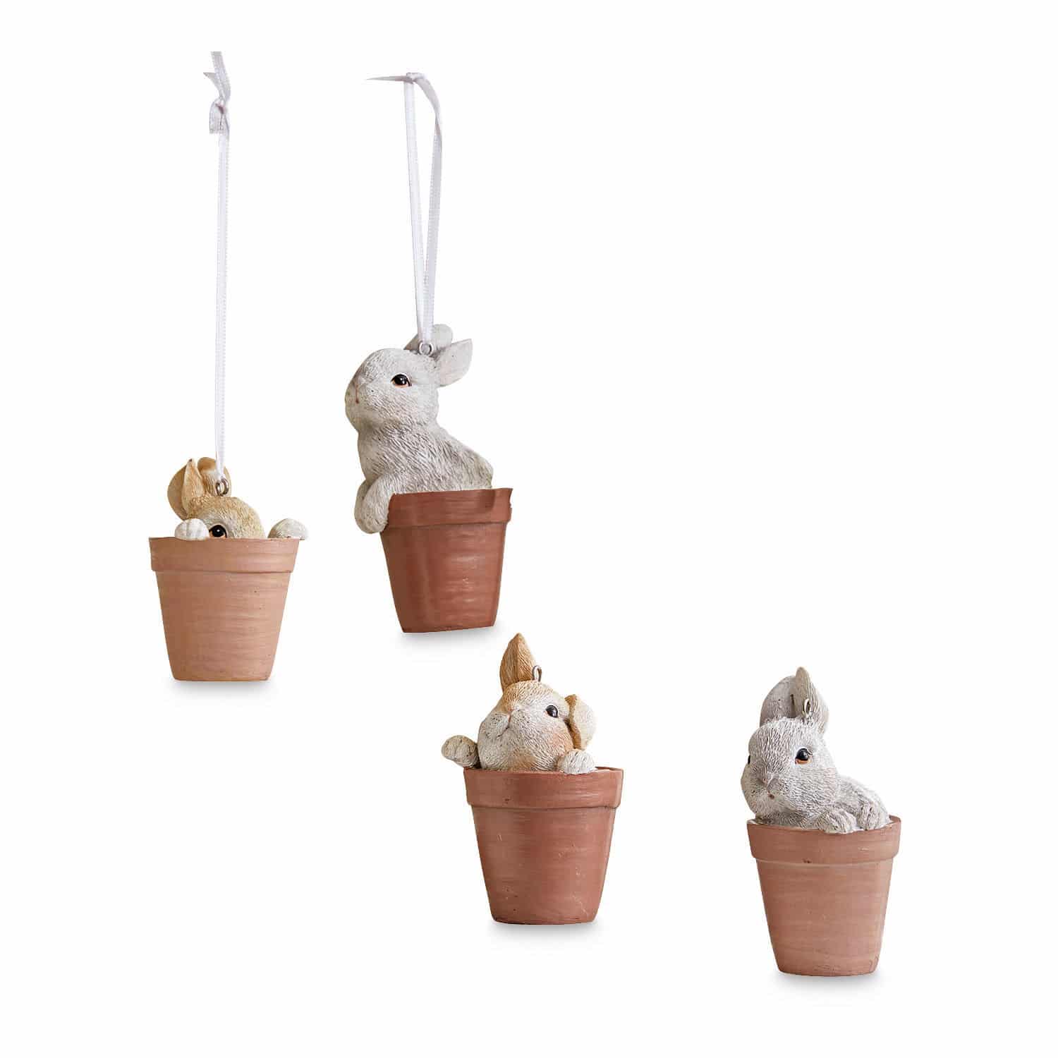 Hanger set van 4 Satine