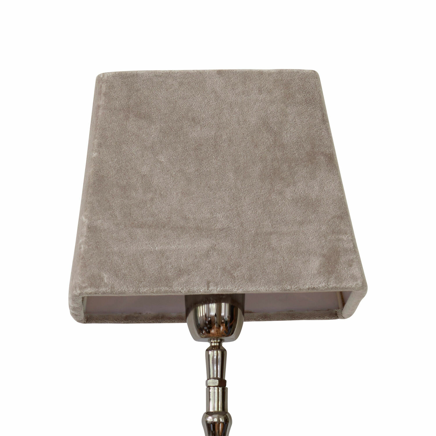 beige Beige Linderas lampenkap van zachte stof voor tafellamp, elegante woonaccessoire