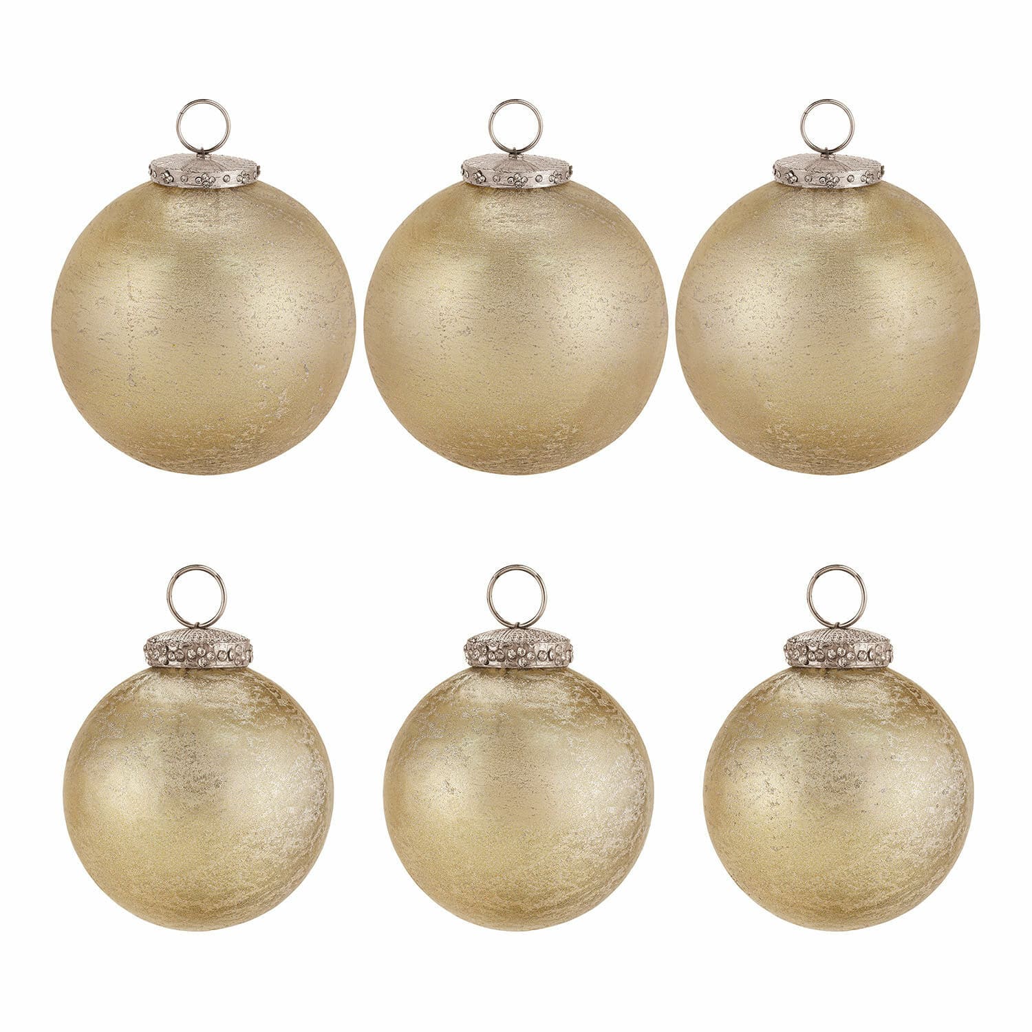 Kerstbal set van 6 Demerique