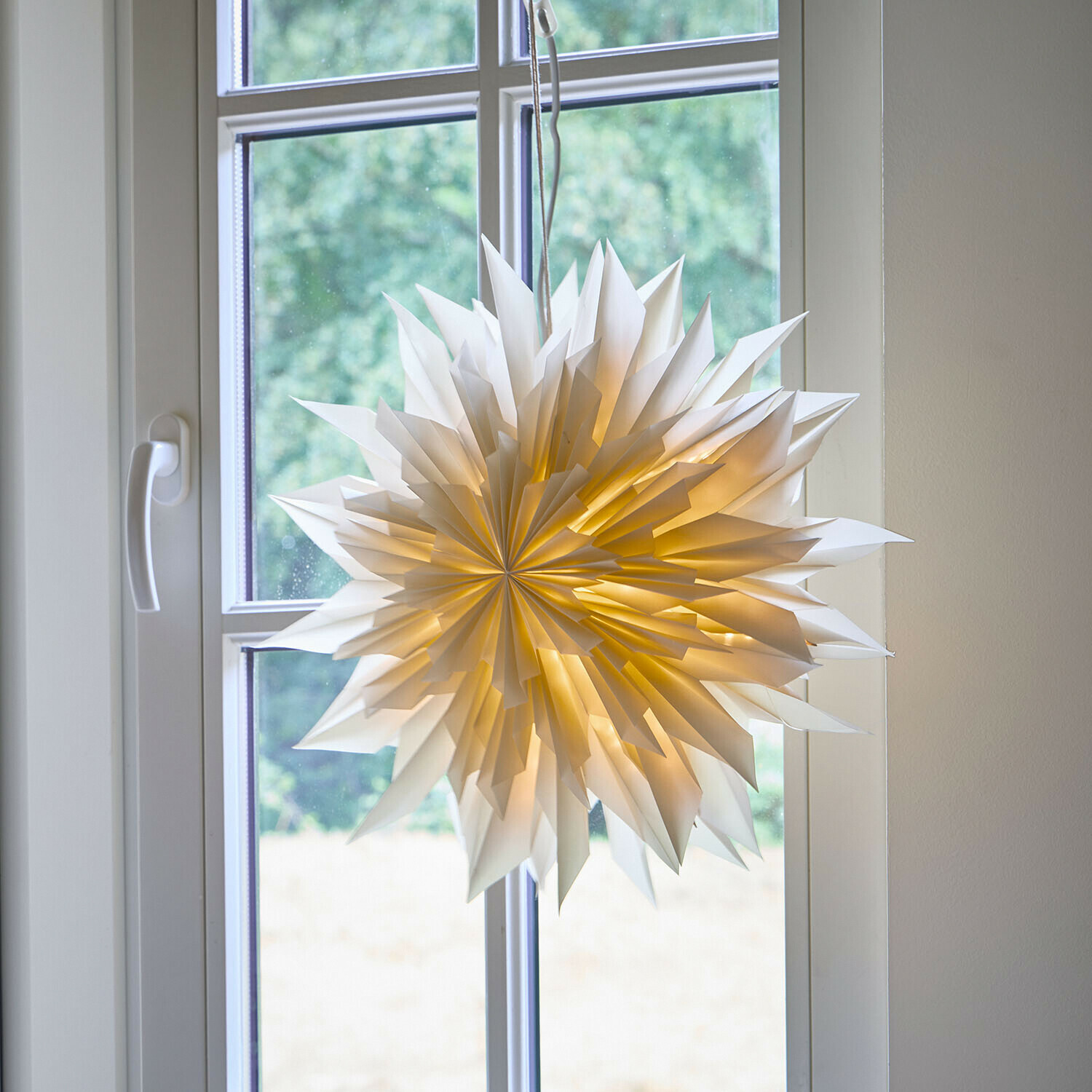 Papieren ster met verlichting Tindrae Papieren ster met verlichting Tindrae
