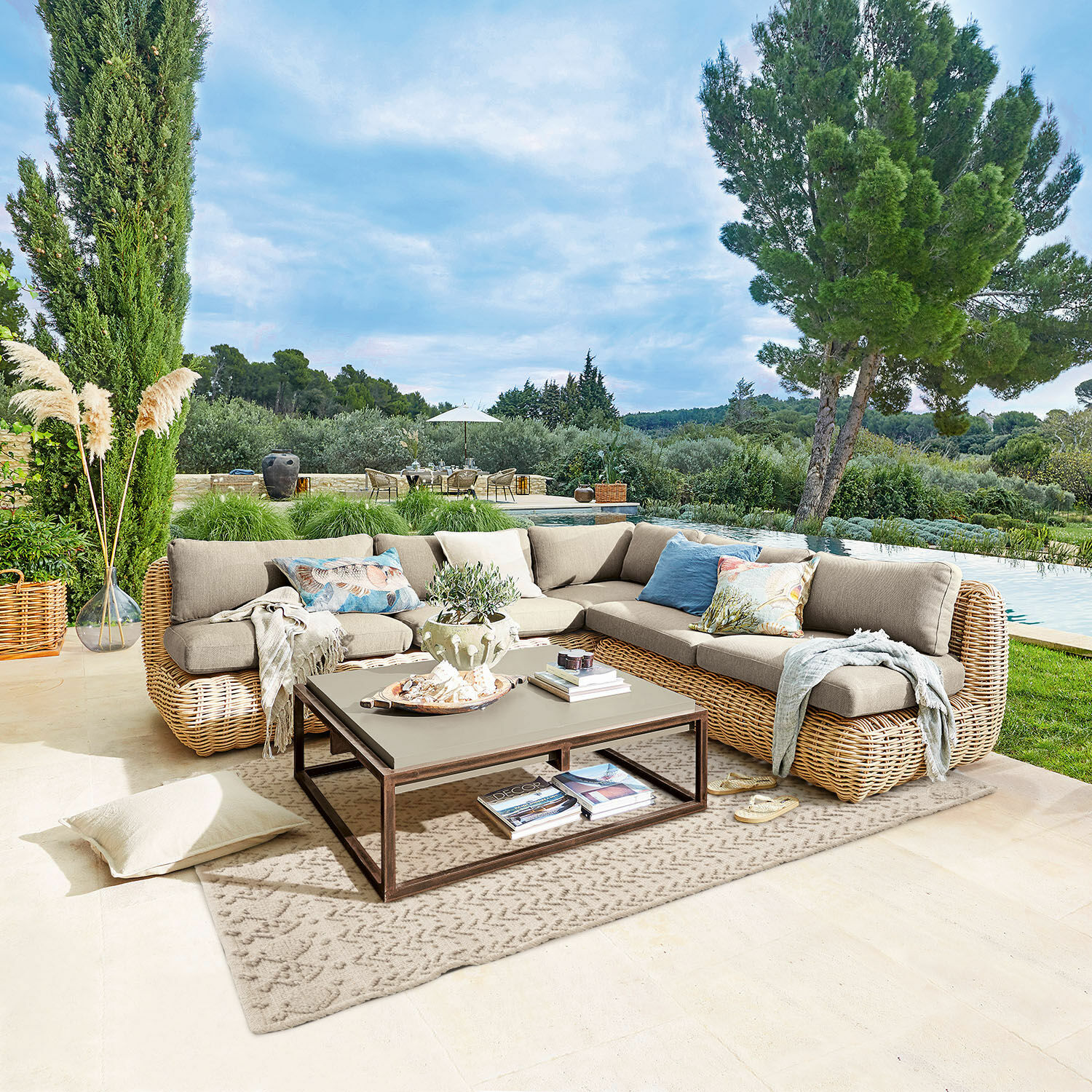 In- & outdoor vloerkleed Chapelon
