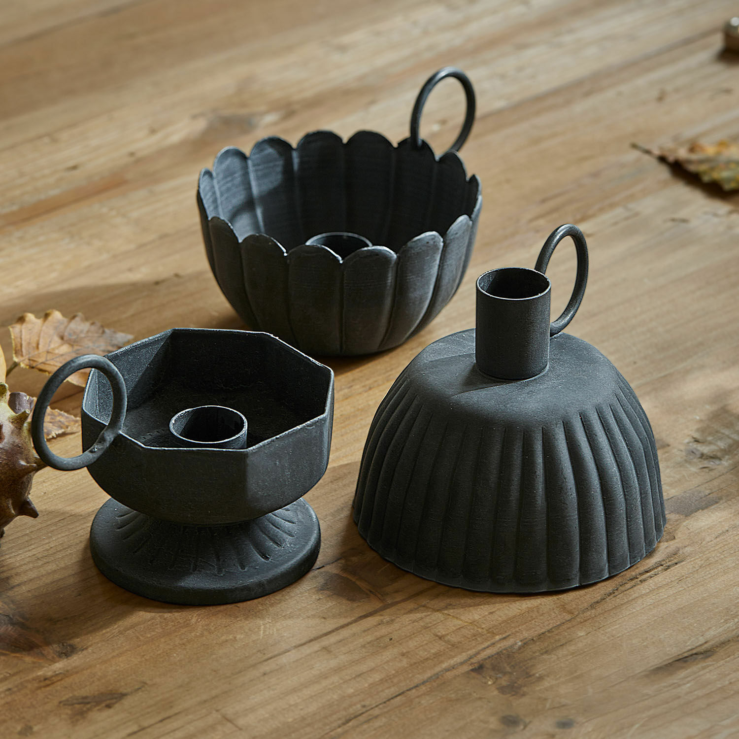 Kandelaar set van 3 Lazharin