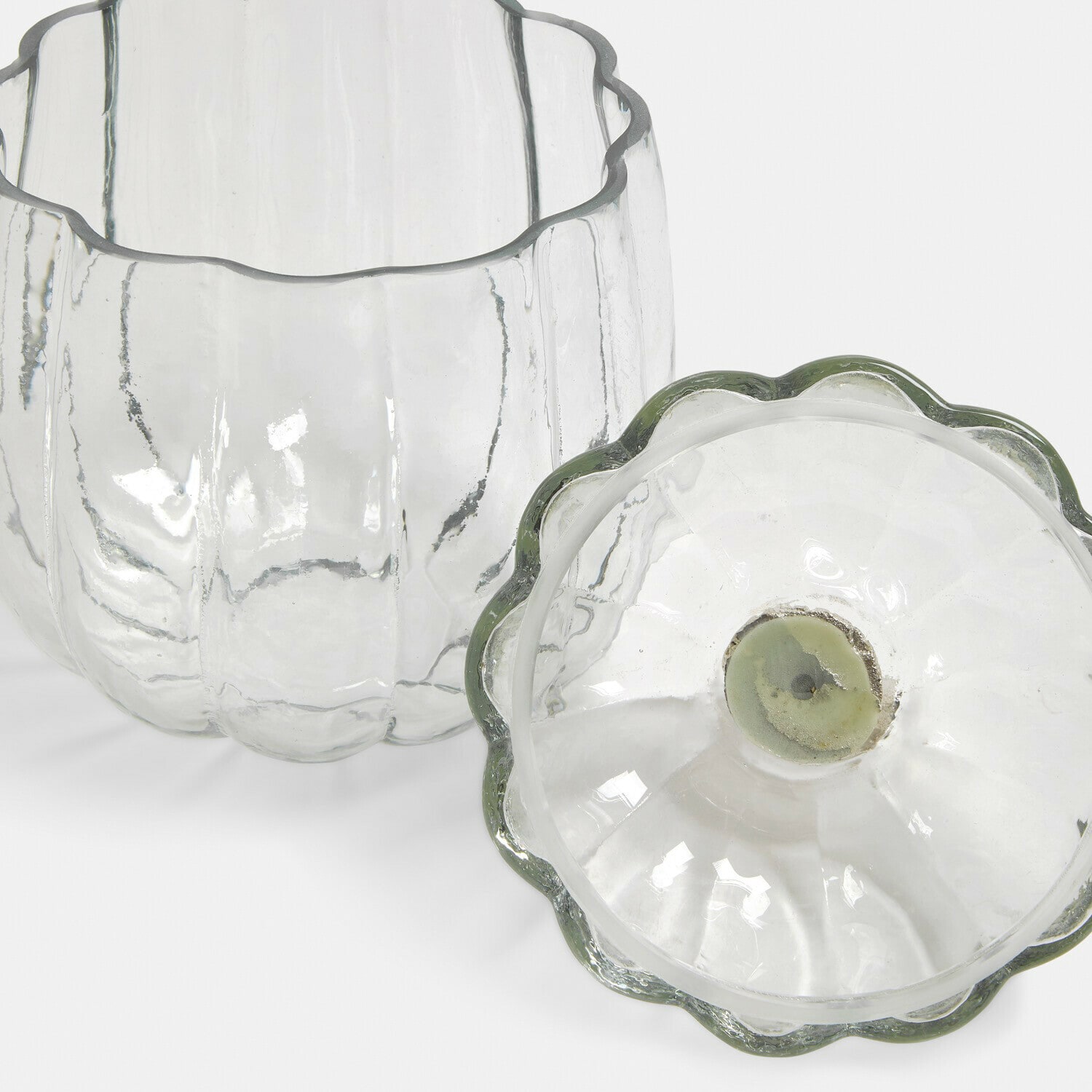 Glazen pot set van 3 Alérisse