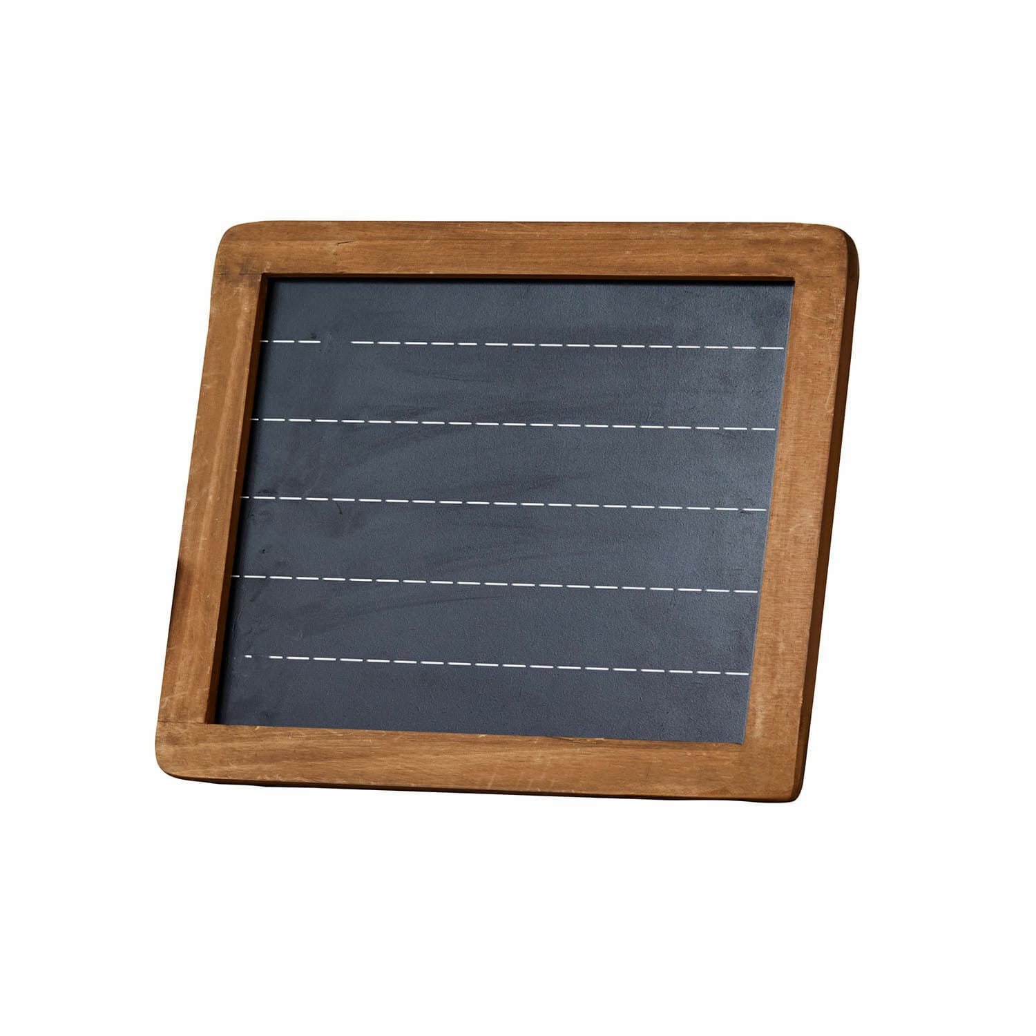 Schoolbord Kanza Krijtbord met natuurlijke houten lijst en witte lijnen om op te schrijven