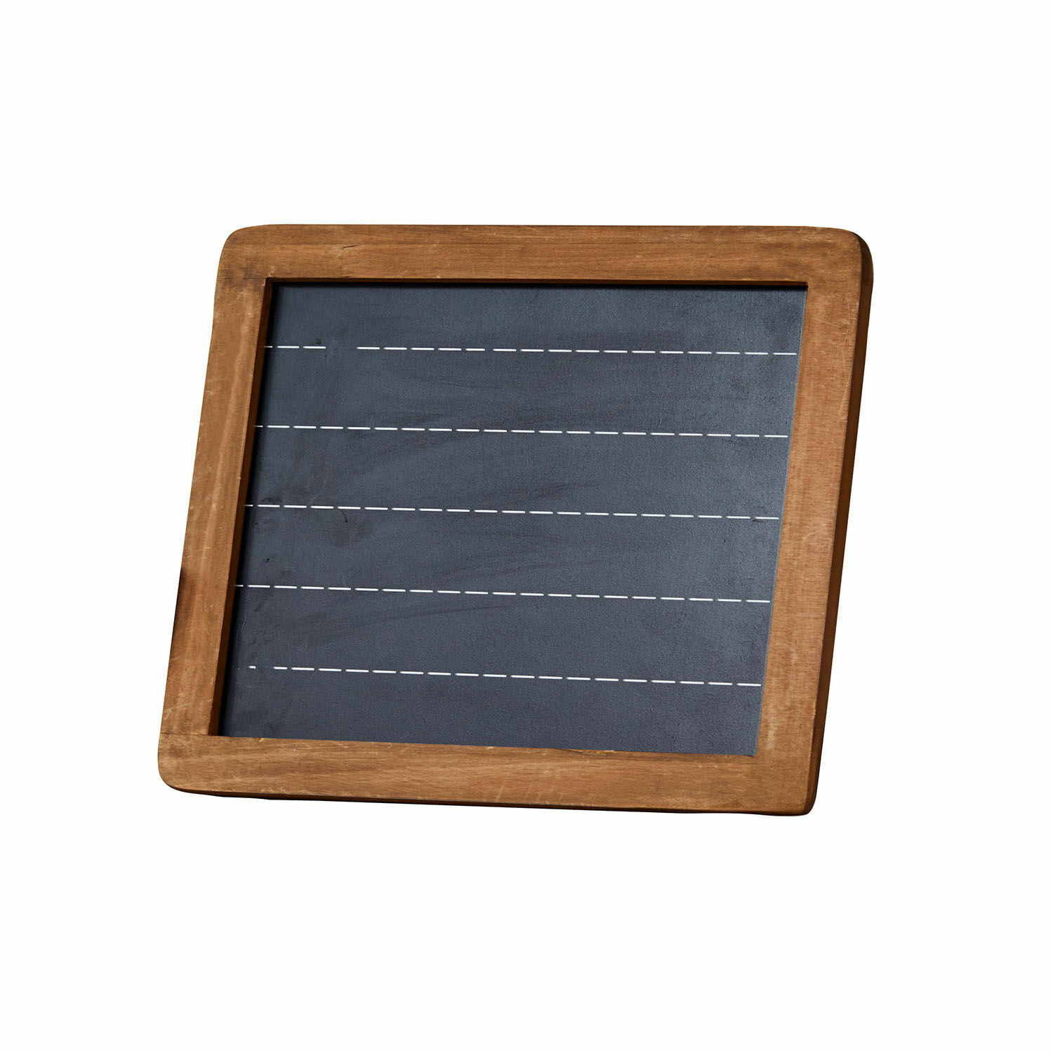 Schoolbord Kanza Krijtbord met natuurlijke houten lijst en witte lijnen om op te schrijven