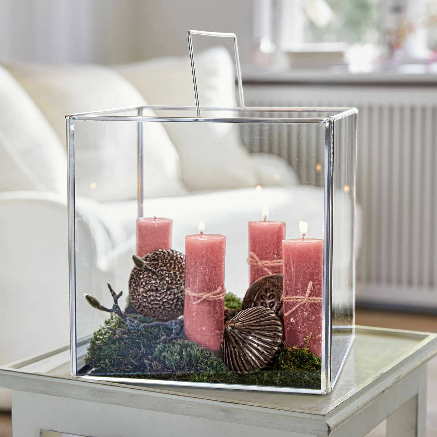 Kaars set van 4 Muriel