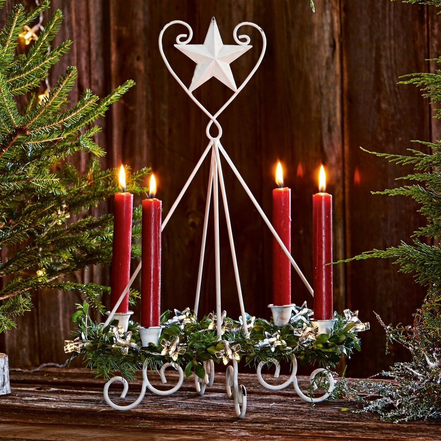 Adventskranshouder Kalvin