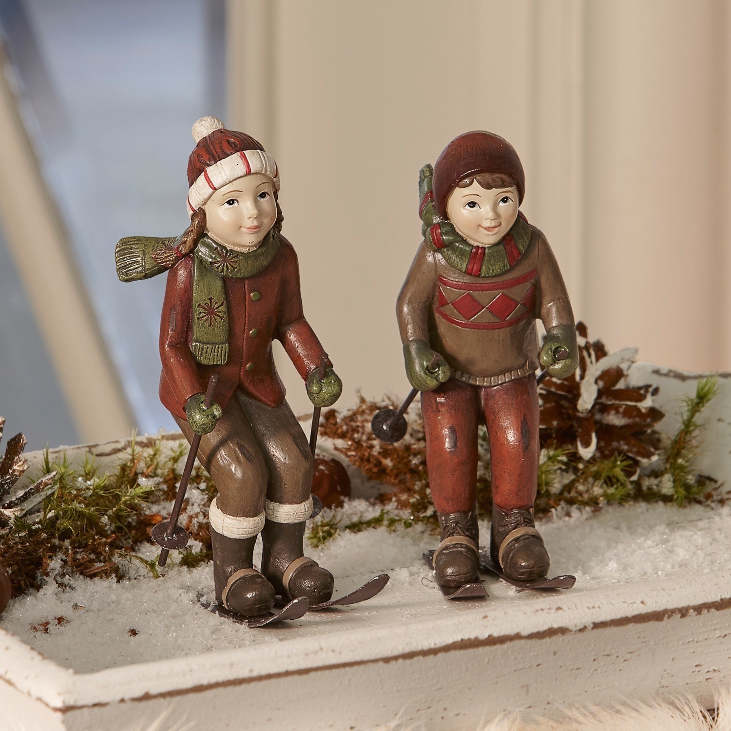 Figuurtje set van 2 Bibury
