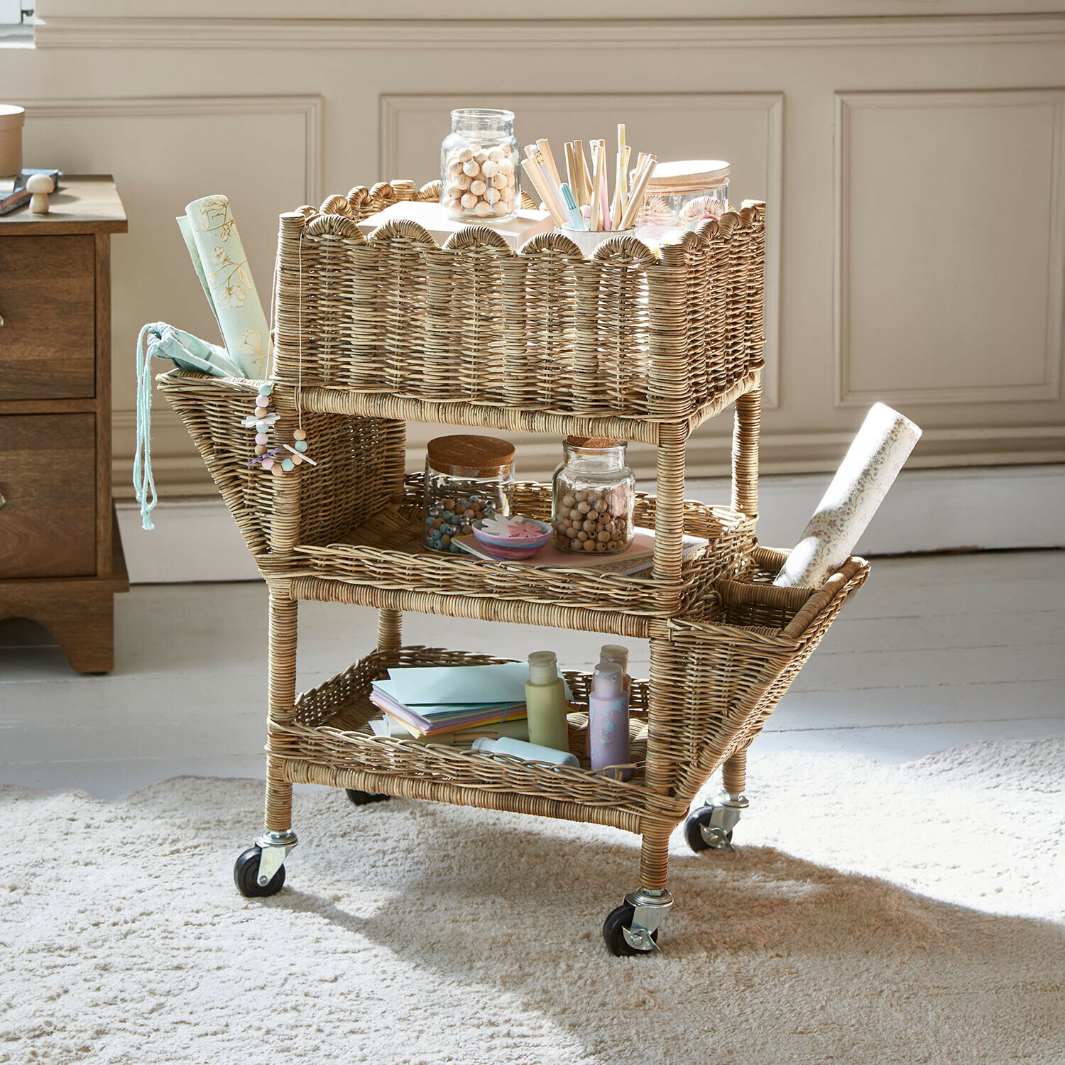 Knutselwagentje voor kinderen Sannilo