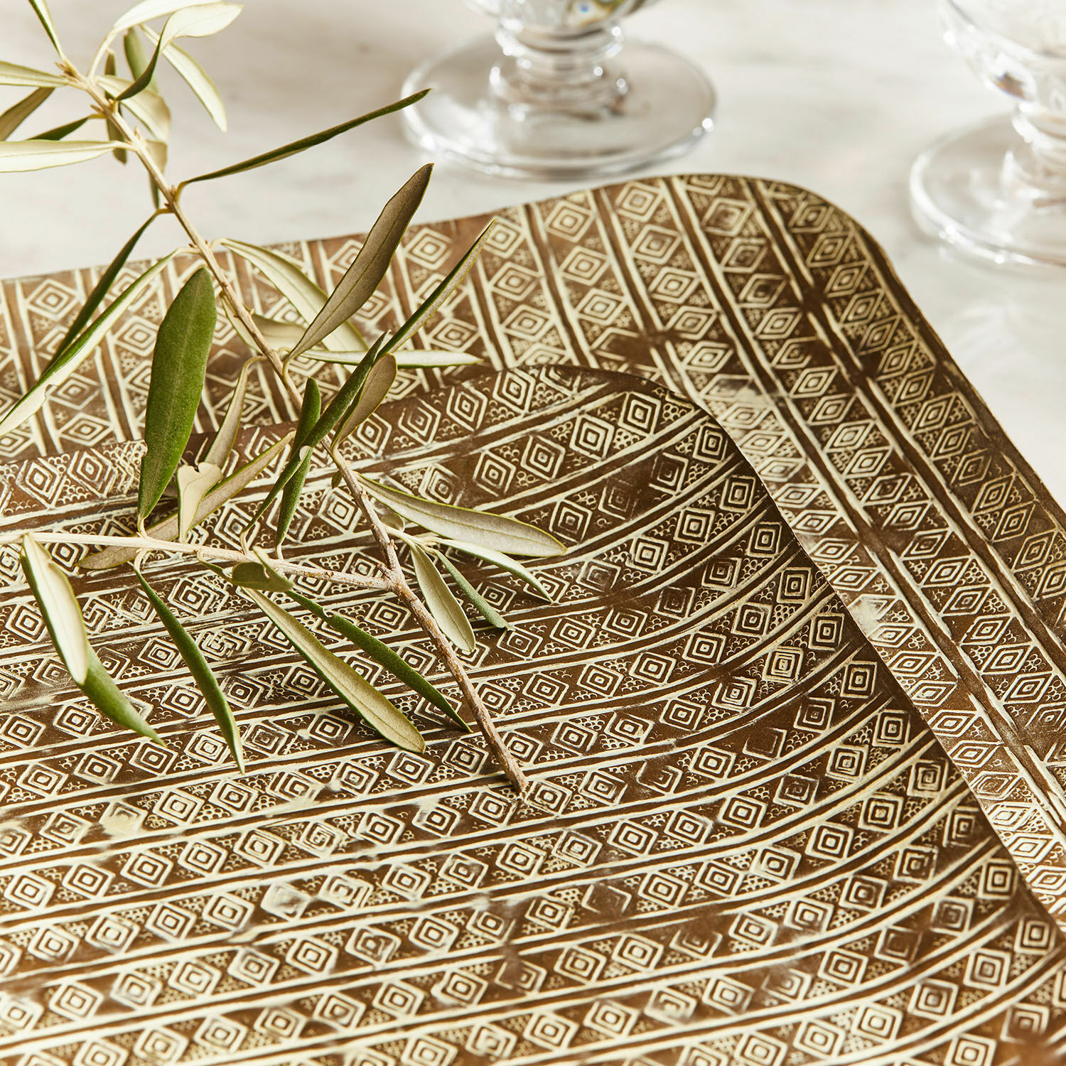 Dienblad set van 2 Farouq