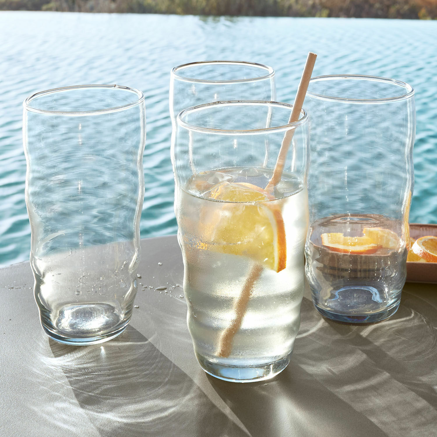 Glas set van 4 Tournavin