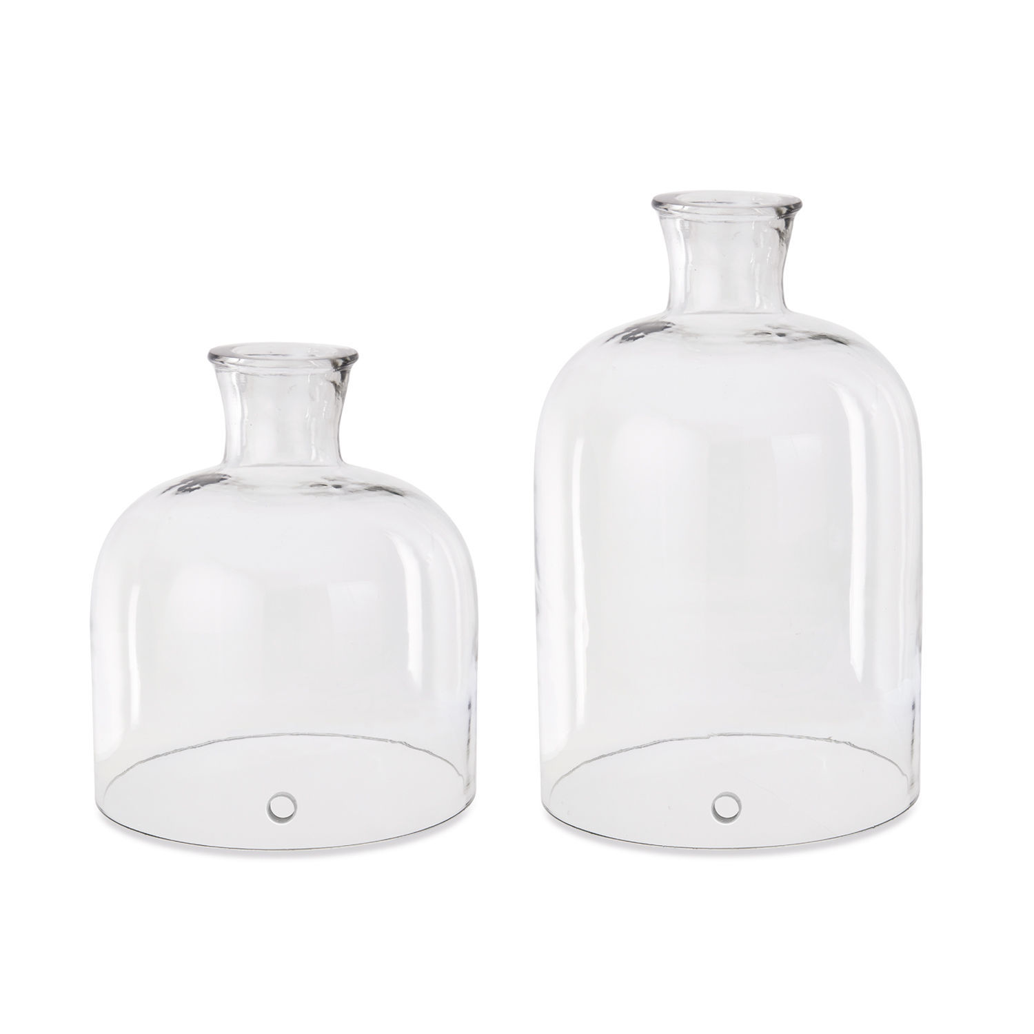 Glazen stolp set van 2 Modesty