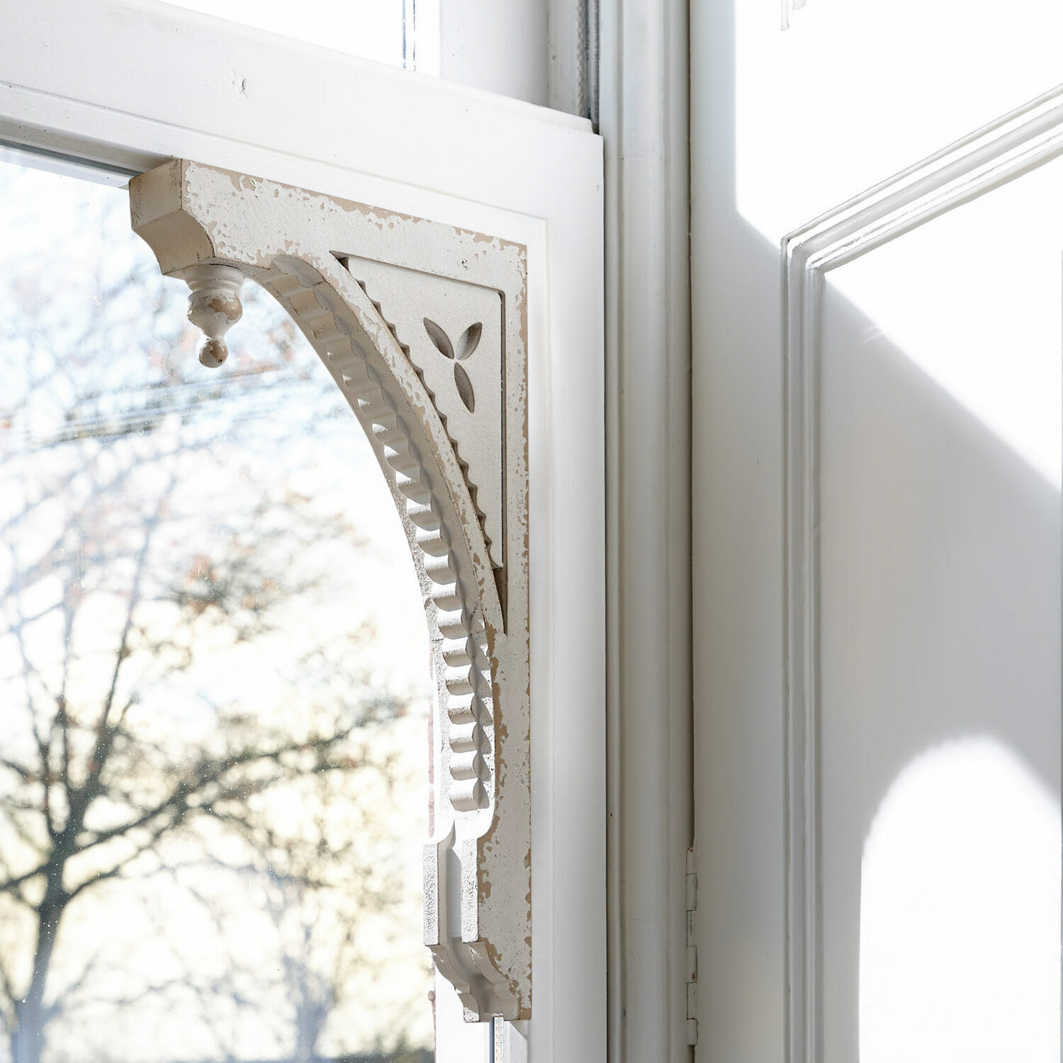 Wandornament set van 2 Bizue