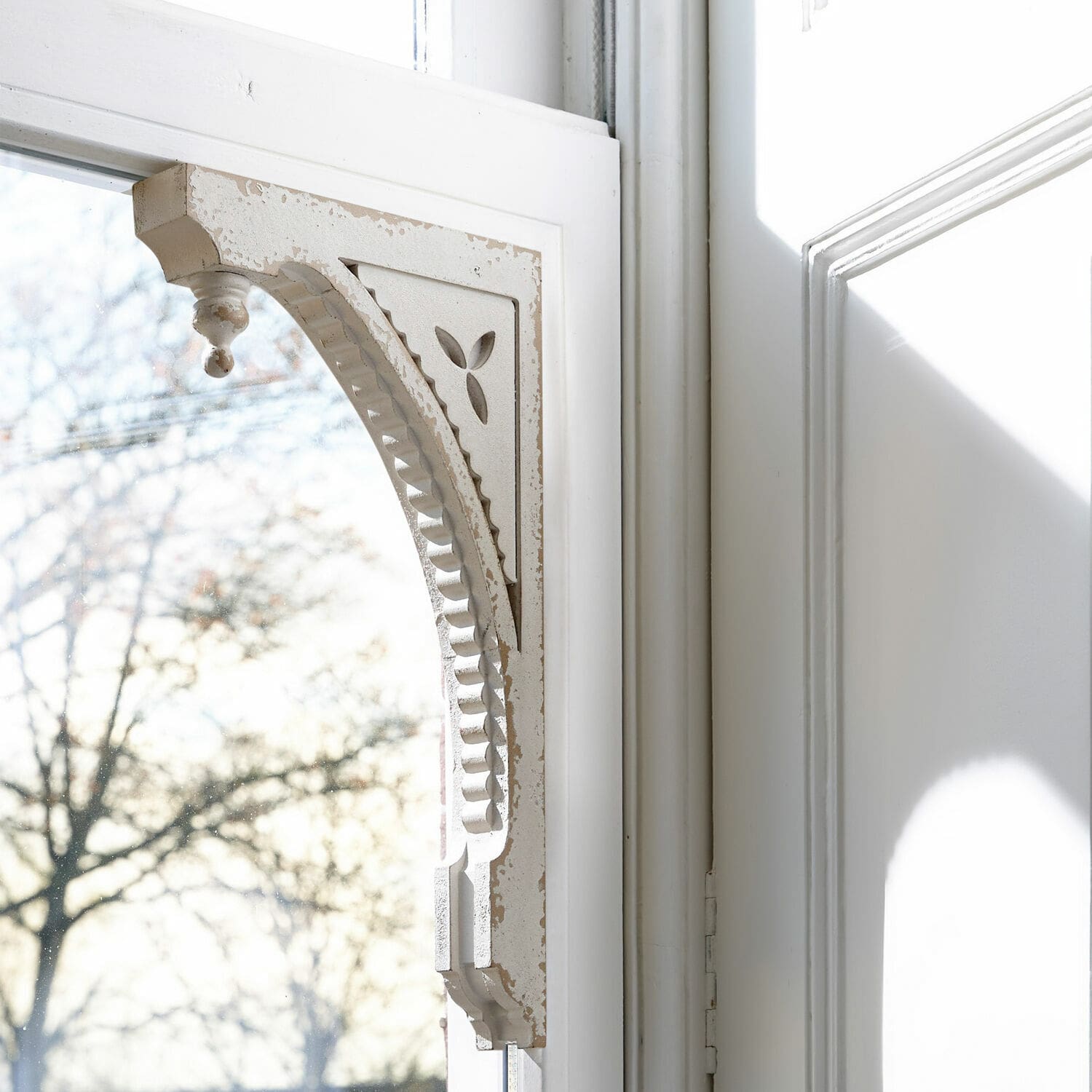 Wandornament set van 2 Bizue