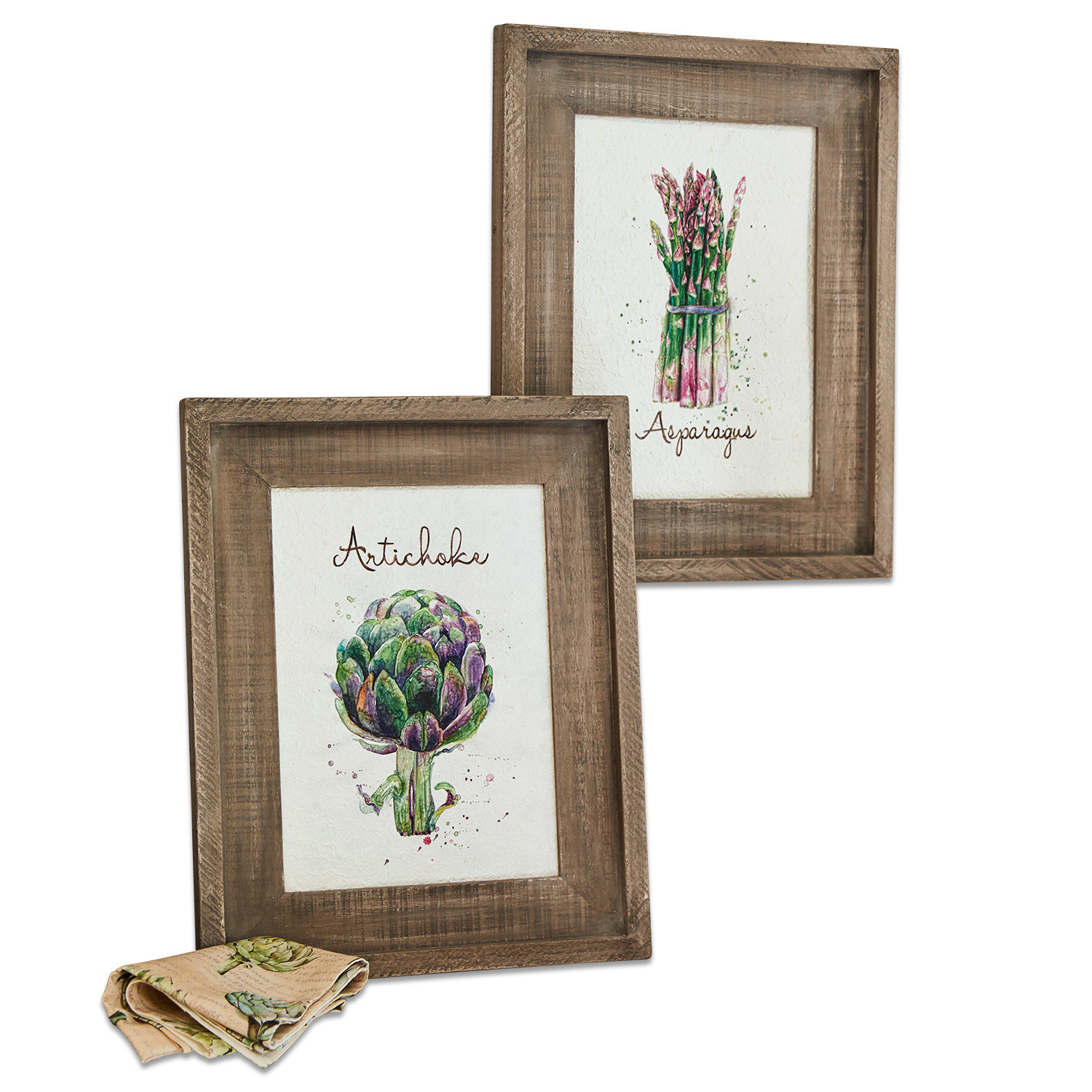 Afbeelding, set van 2 Greeny
